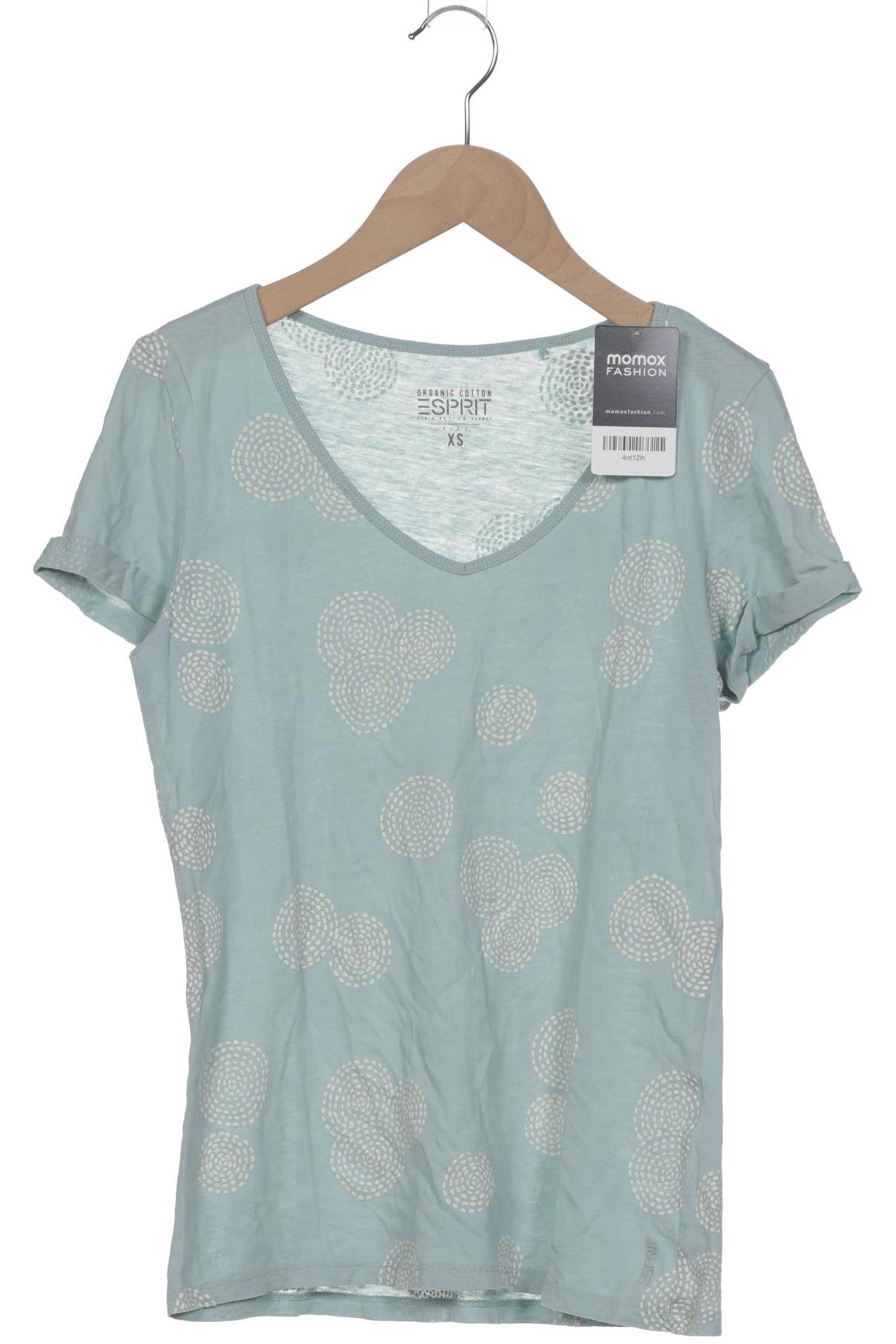 

Esprit Damen T-Shirt, türkis, Gr. 34