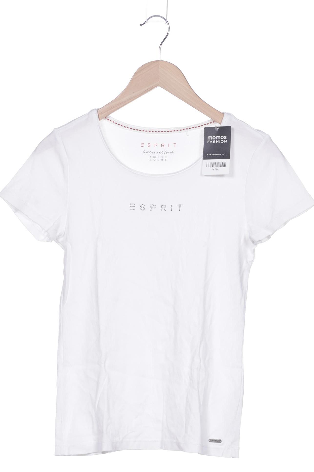 

Esprit Damen T-Shirt, weiß, Gr. 38