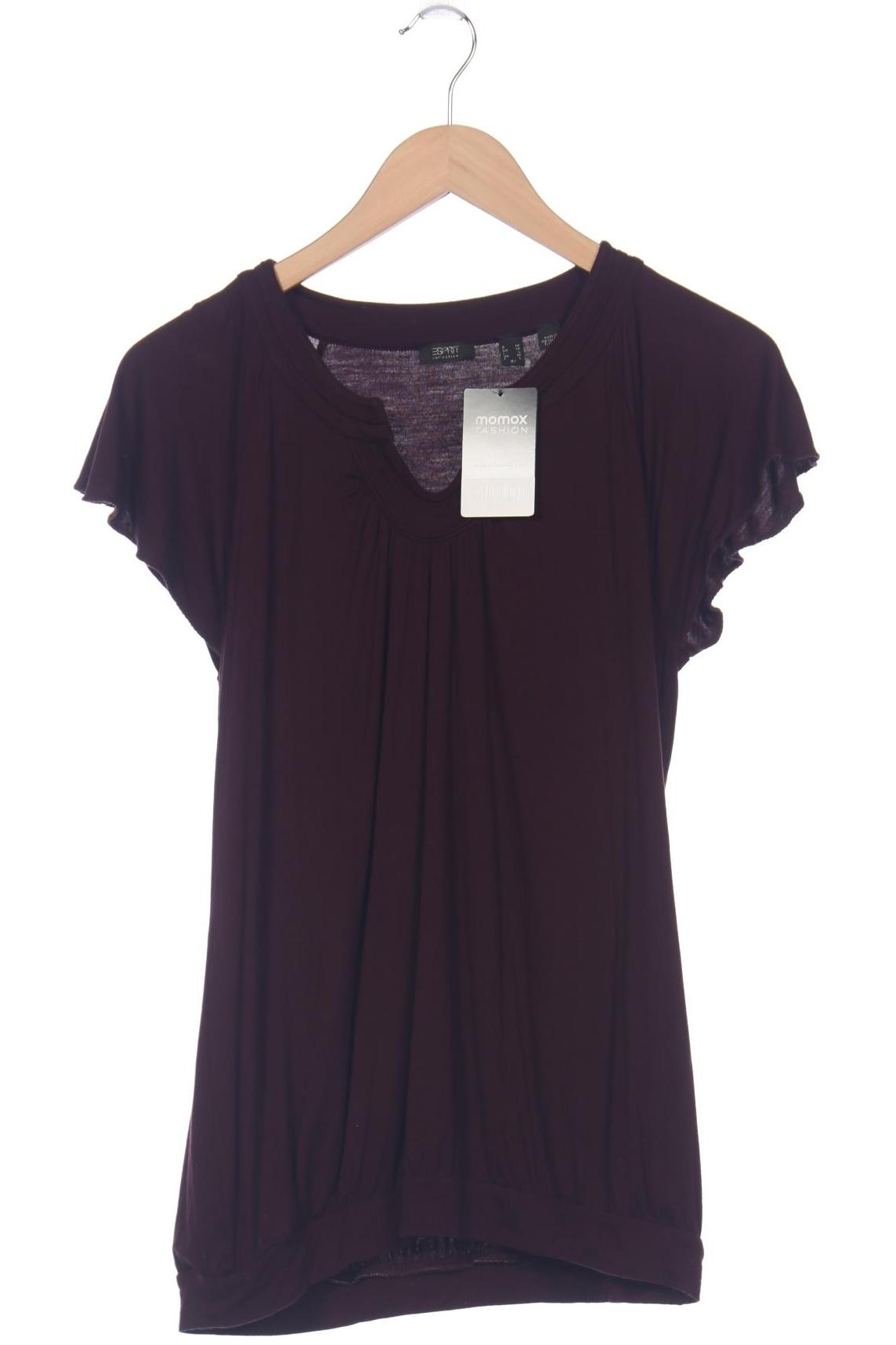 

Esprit Damen T-Shirt, bordeaux, Gr. 38