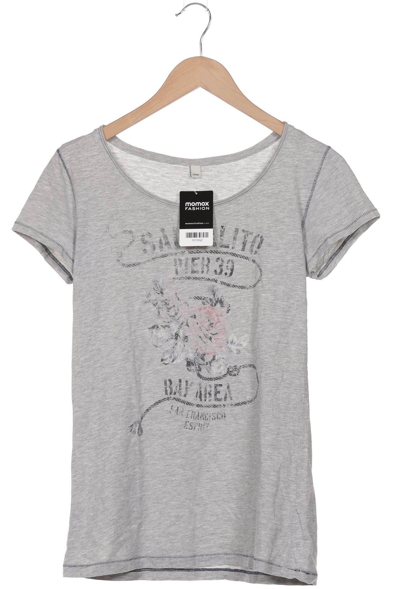 

Esprit Damen T-Shirt, grau, Gr. 38