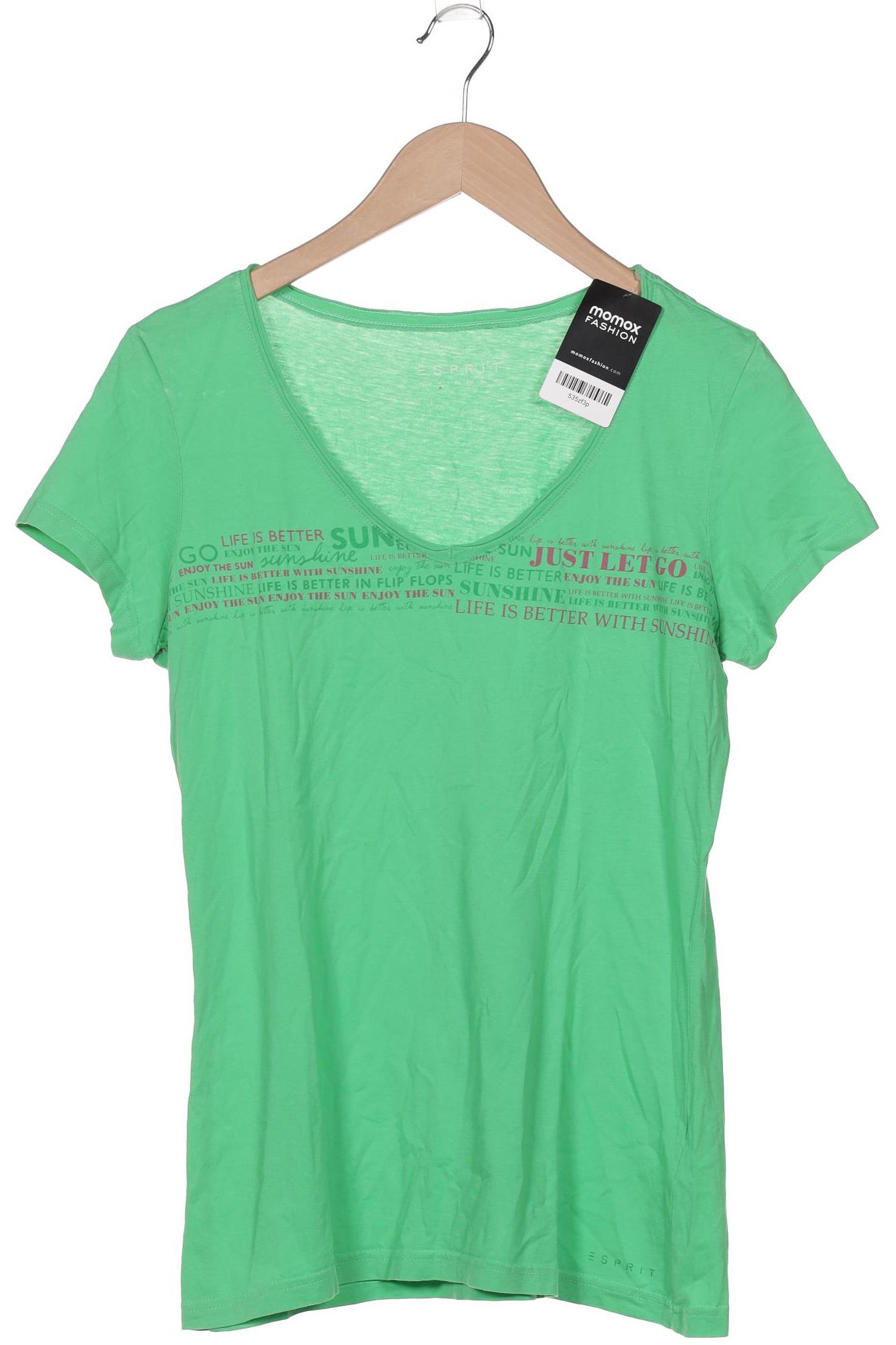

Esprit Damen T-Shirt, grün, Gr. 38