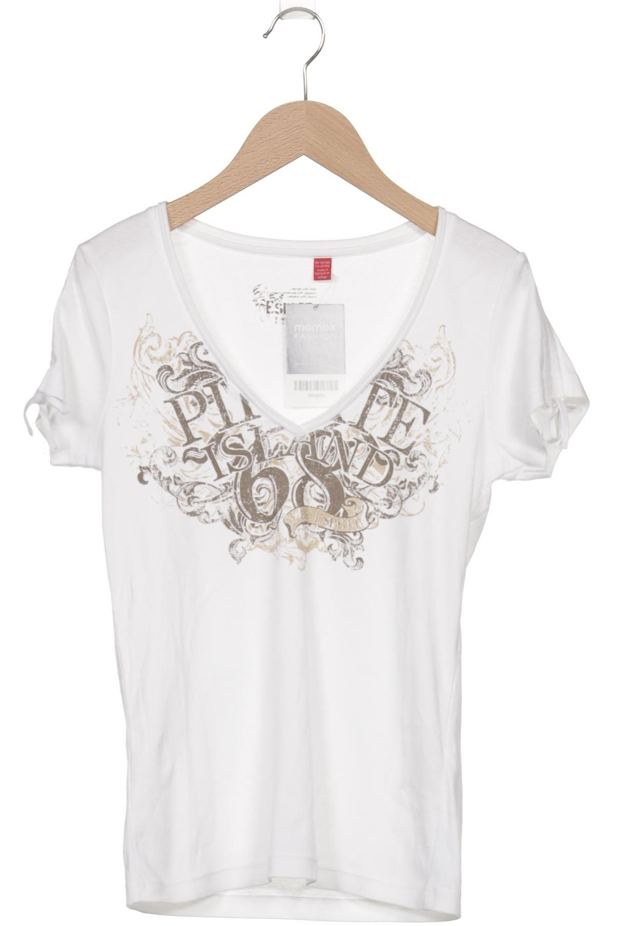 

Esprit Damen T-Shirt, weiß, Gr. 36