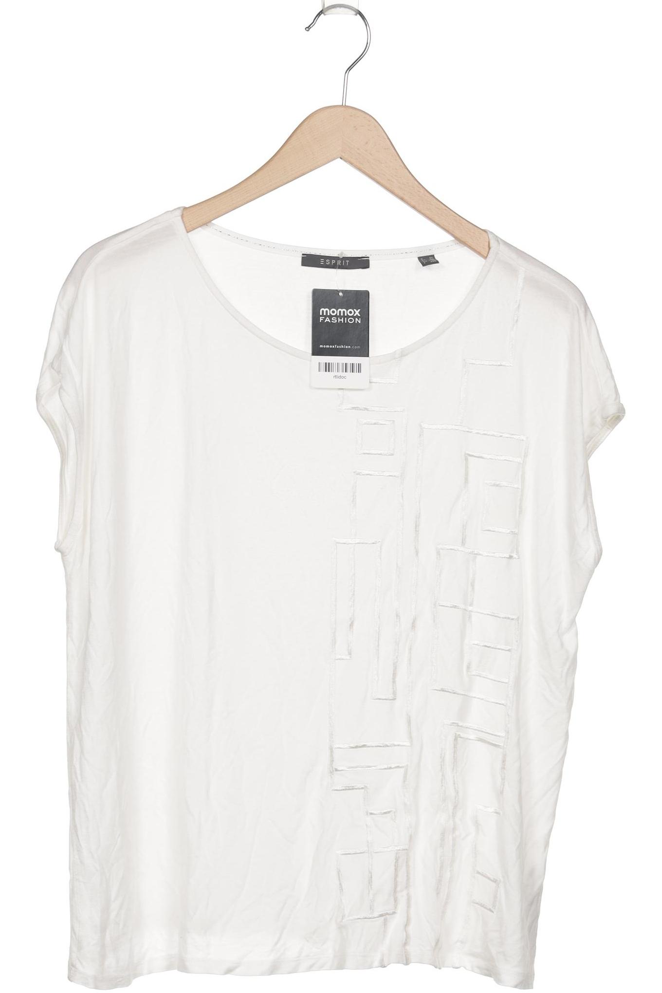 

Esprit Damen T-Shirt, cremeweiß, Gr. 44