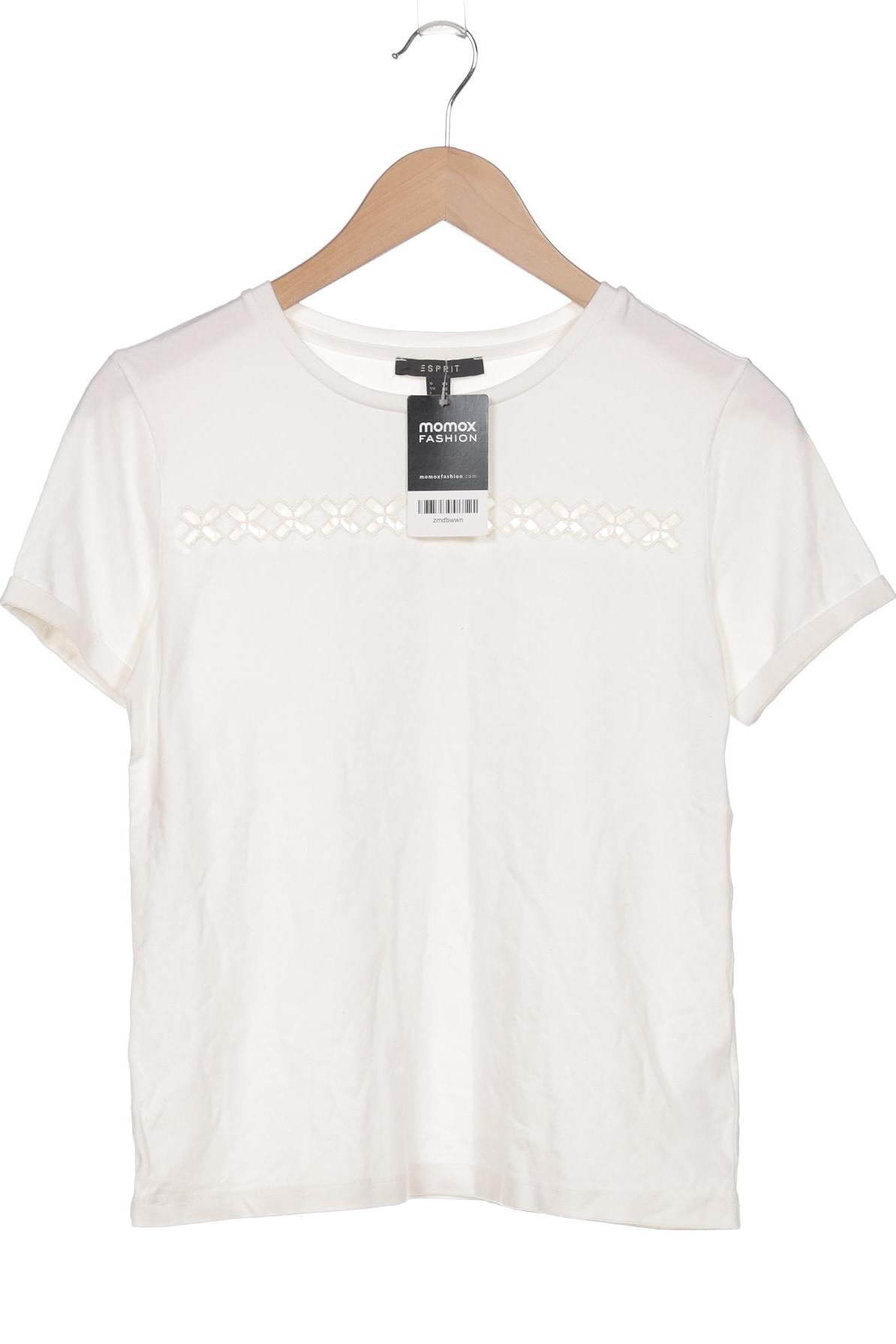 

Esprit Damen T-Shirt, weiß, Gr. 34