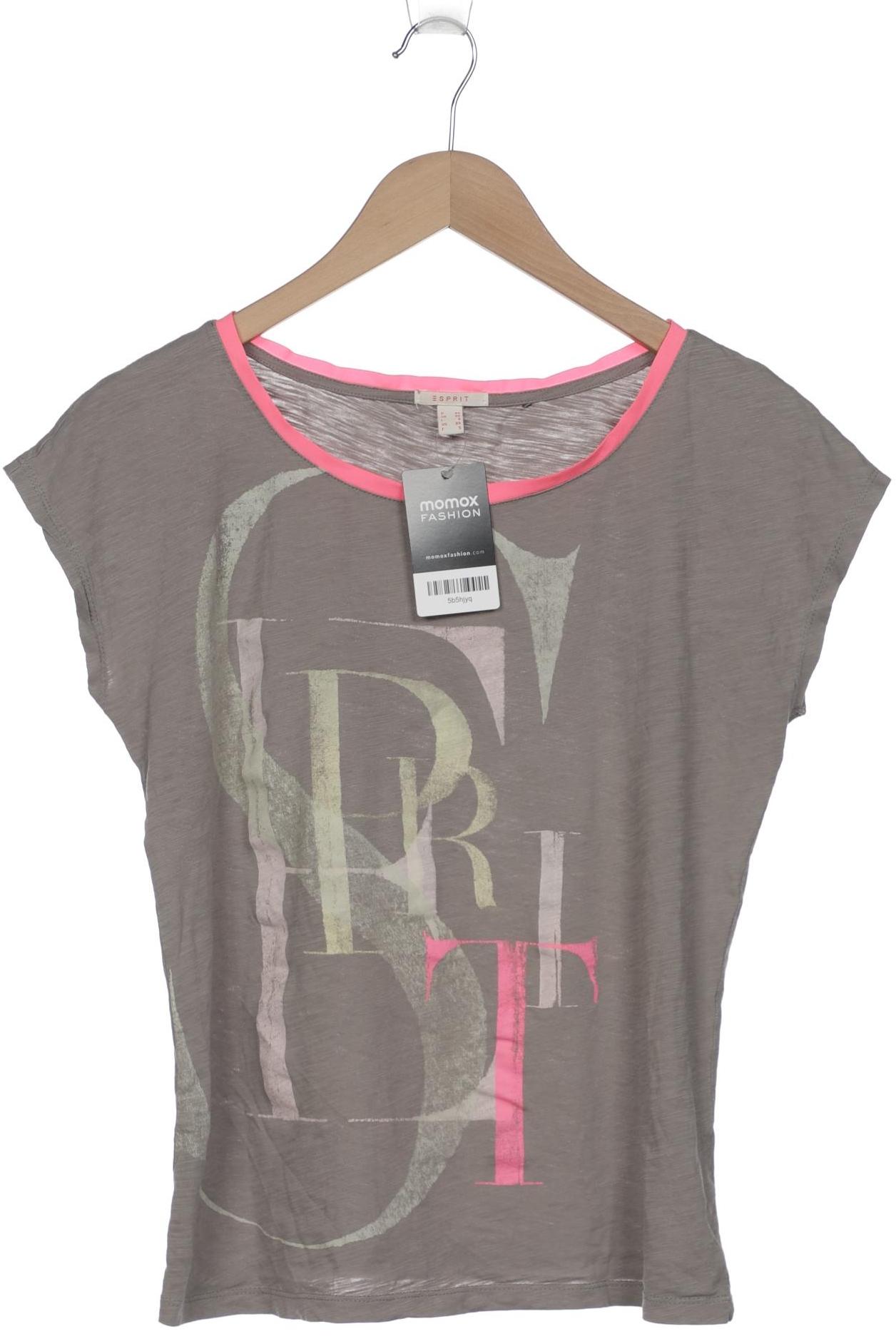 

Esprit Damen T-Shirt, grau, Gr. 34