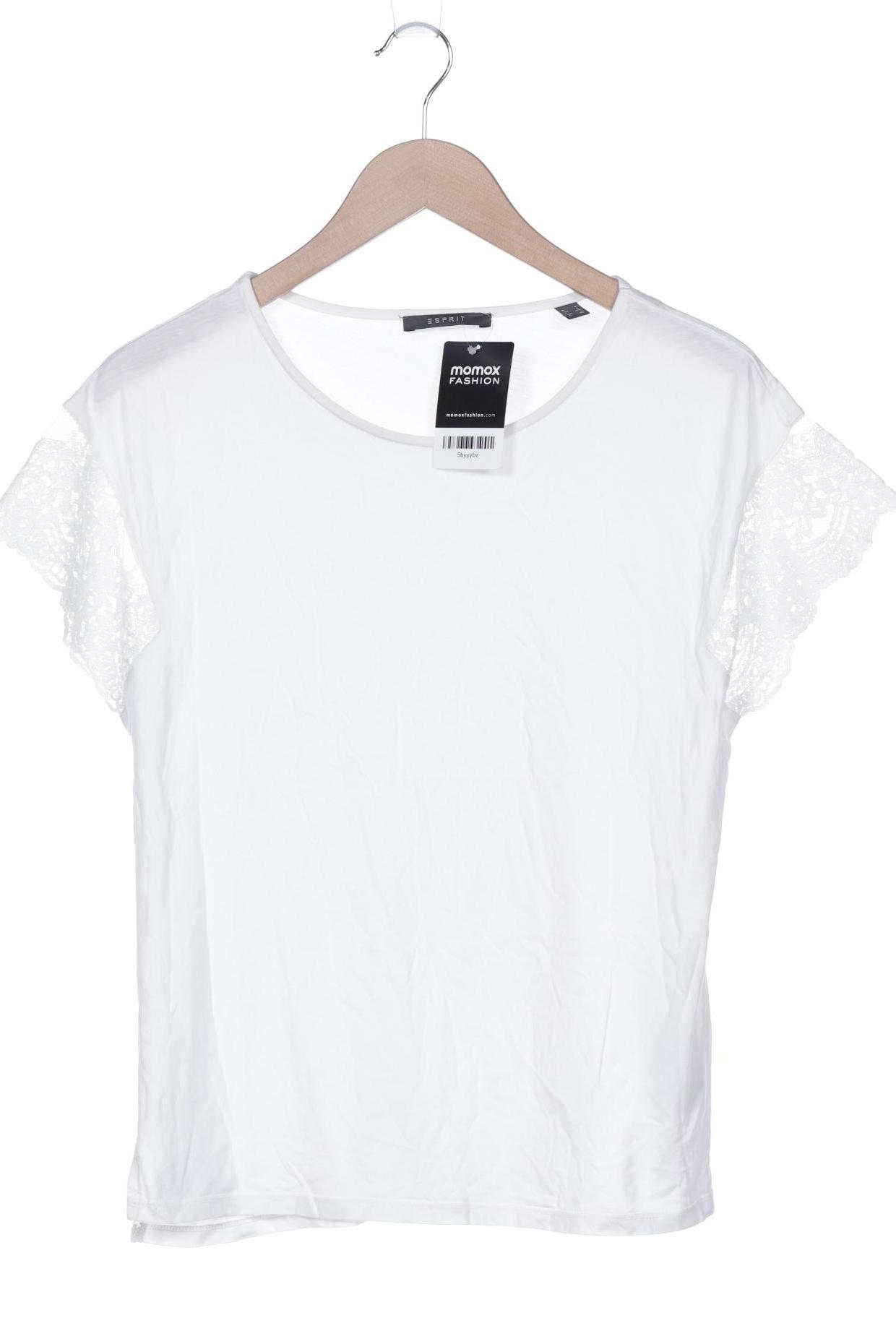 

Esprit Damen T-Shirt, weiß, Gr. 42
