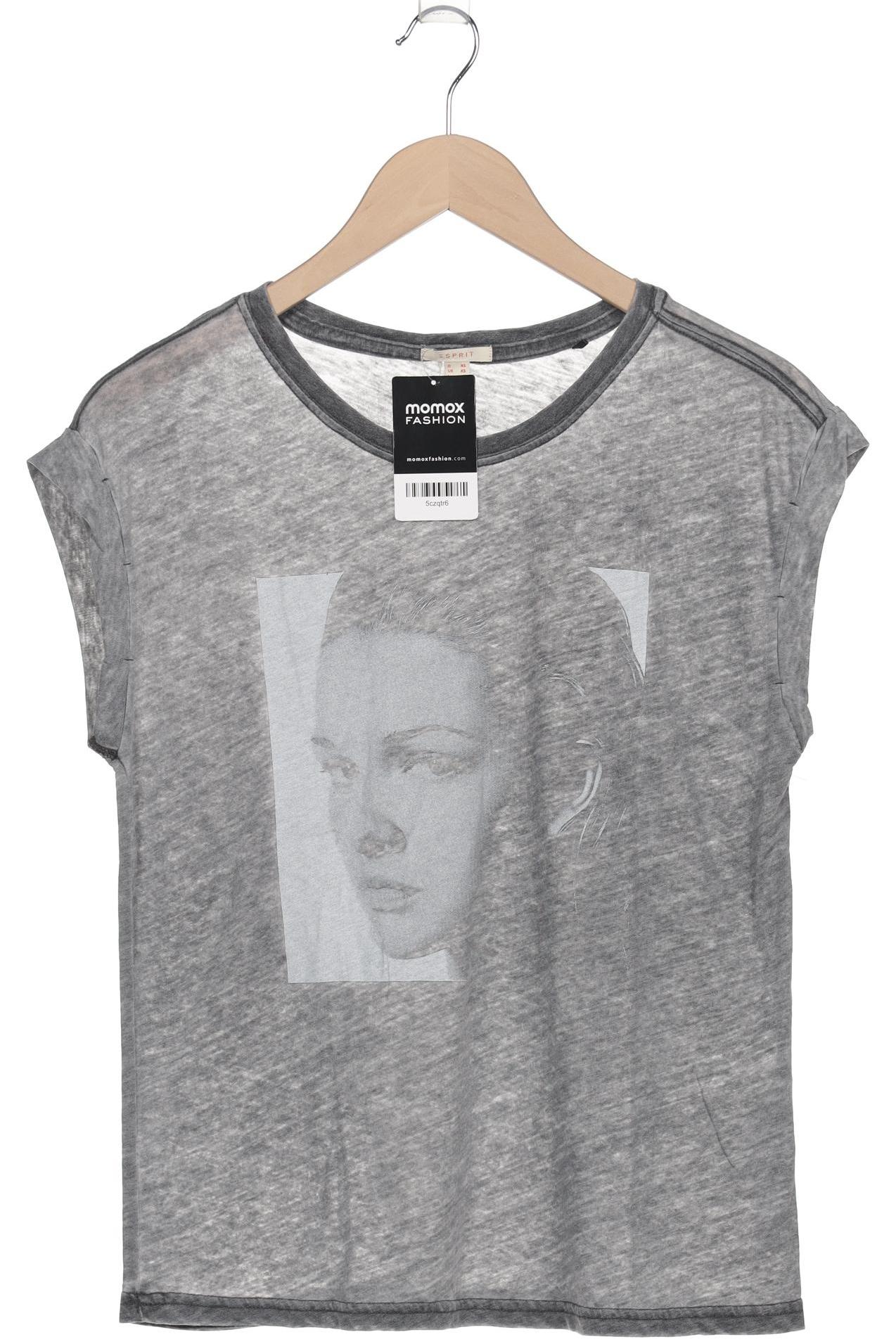 

Esprit Damen T-Shirt, grau, Gr. 34