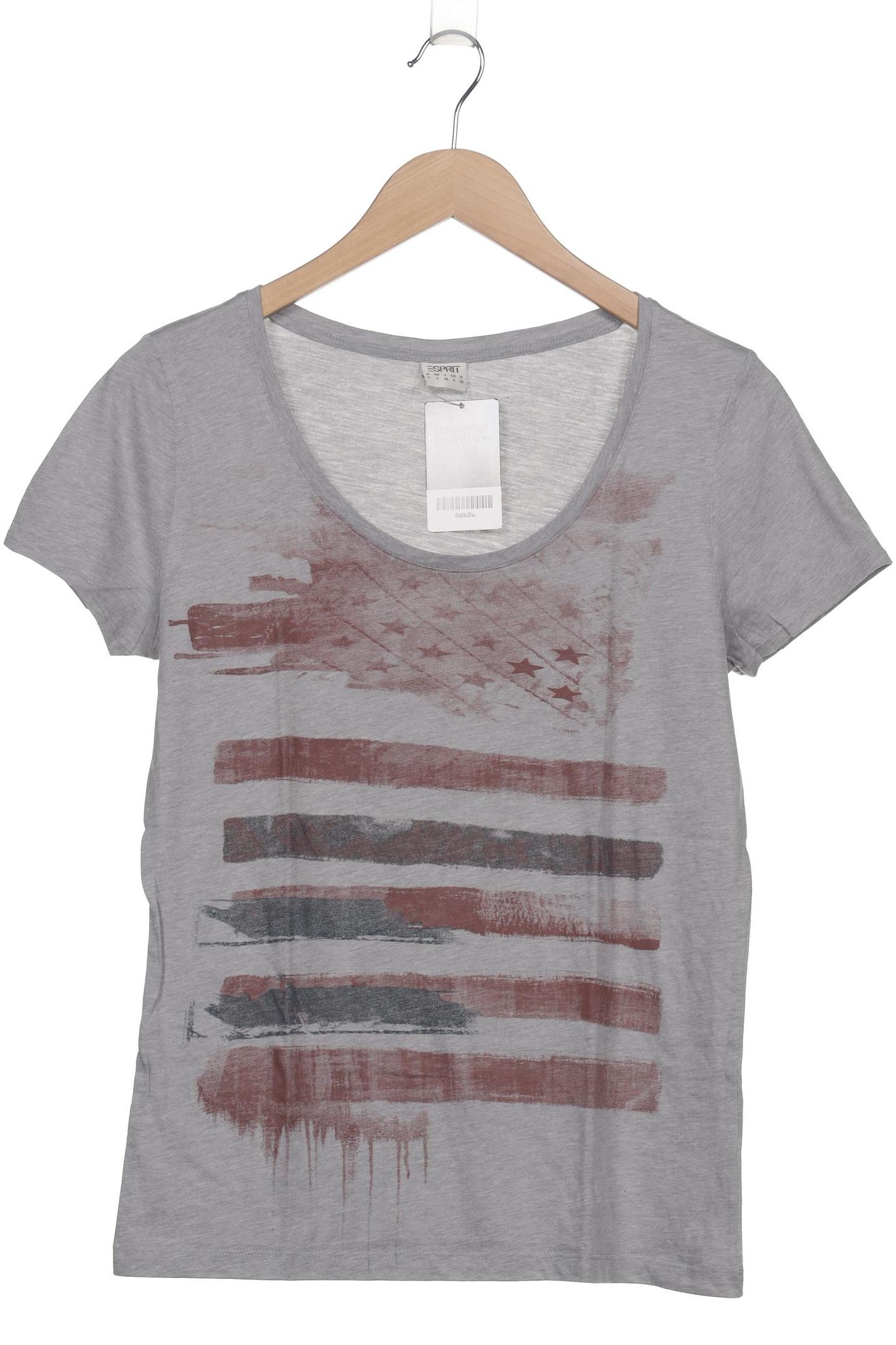 

Esprit Damen T-Shirt, grau, Gr. 42