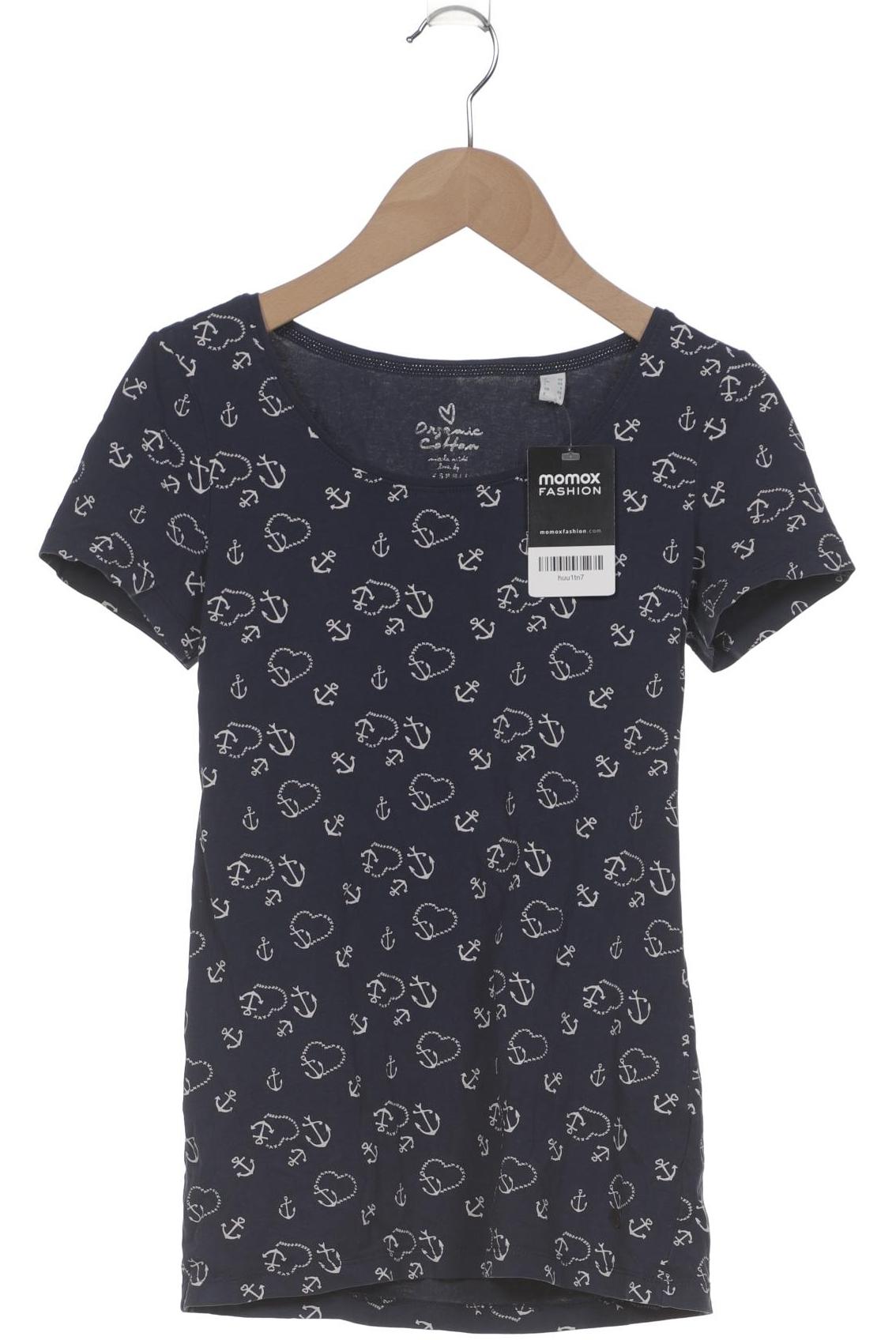 

Esprit Damen T-Shirt, marineblau, Gr. 34