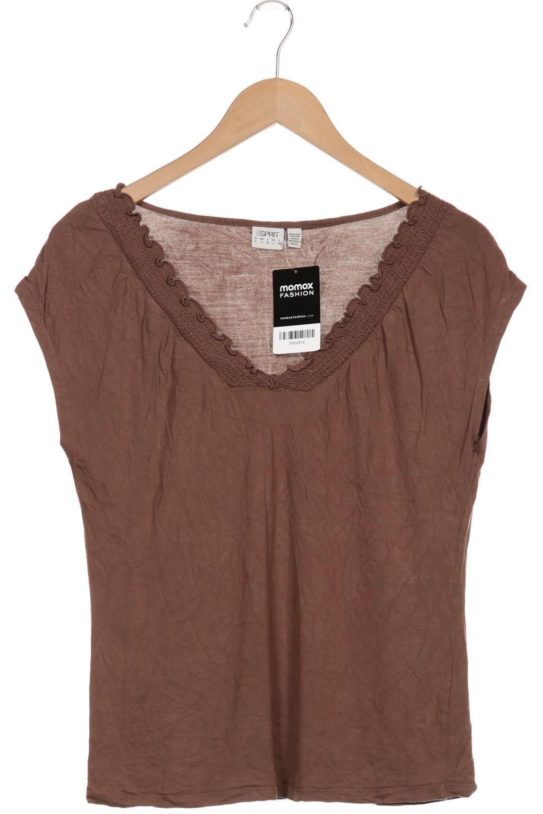 

Esprit Damen T-Shirt, braun, Gr. 42