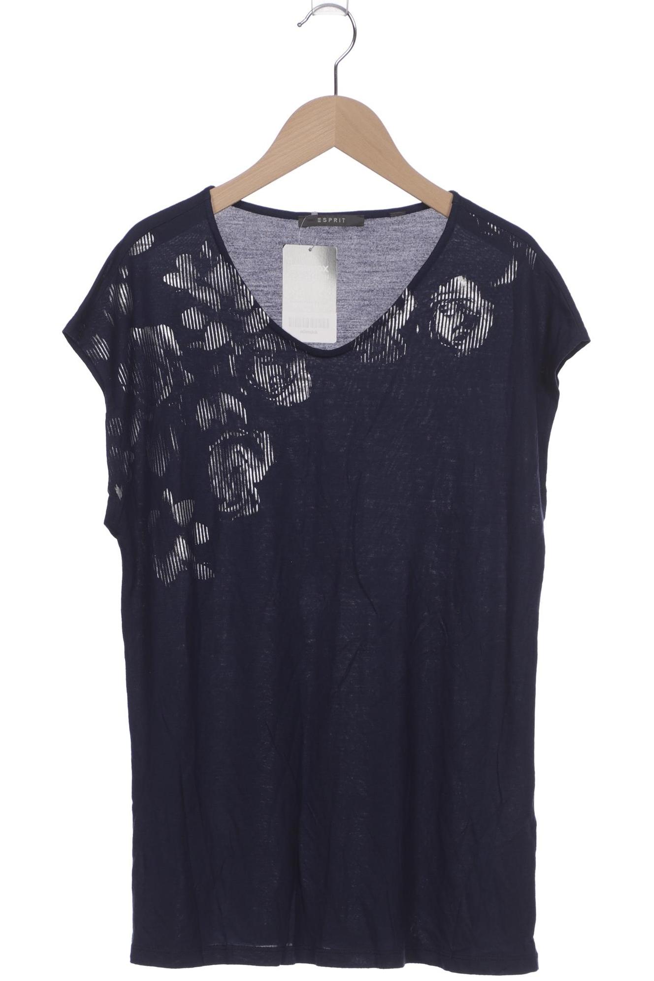 

Esprit Damen T-Shirt, marineblau, Gr. 38