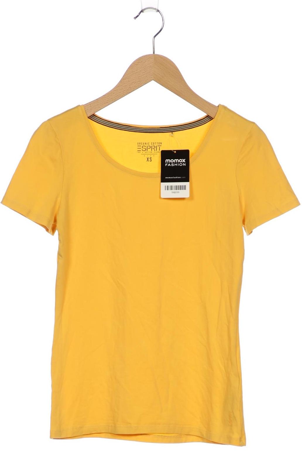 

Esprit Damen T-Shirt, gelb, Gr. 34