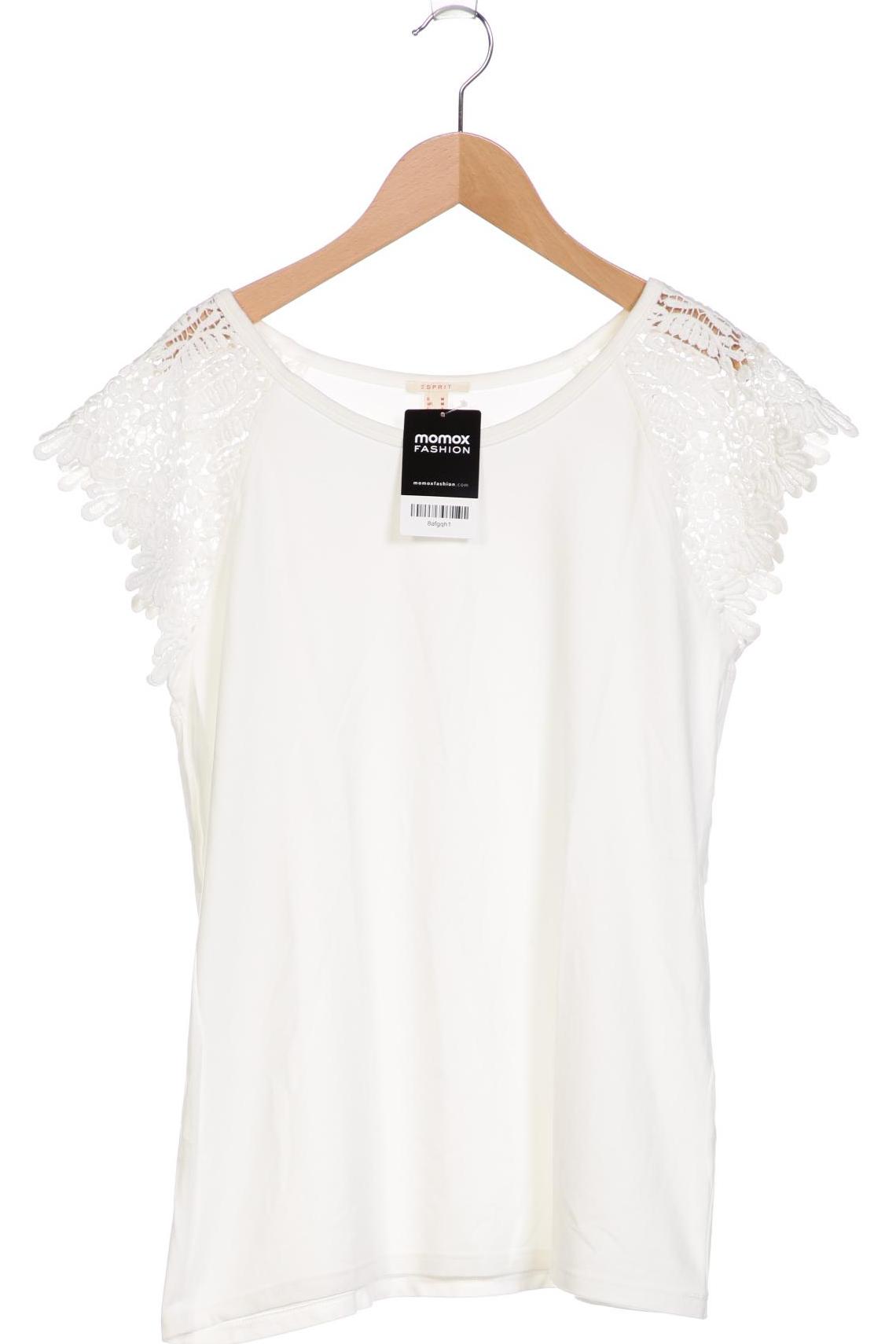 

Esprit Damen T-Shirt, weiß, Gr. 38