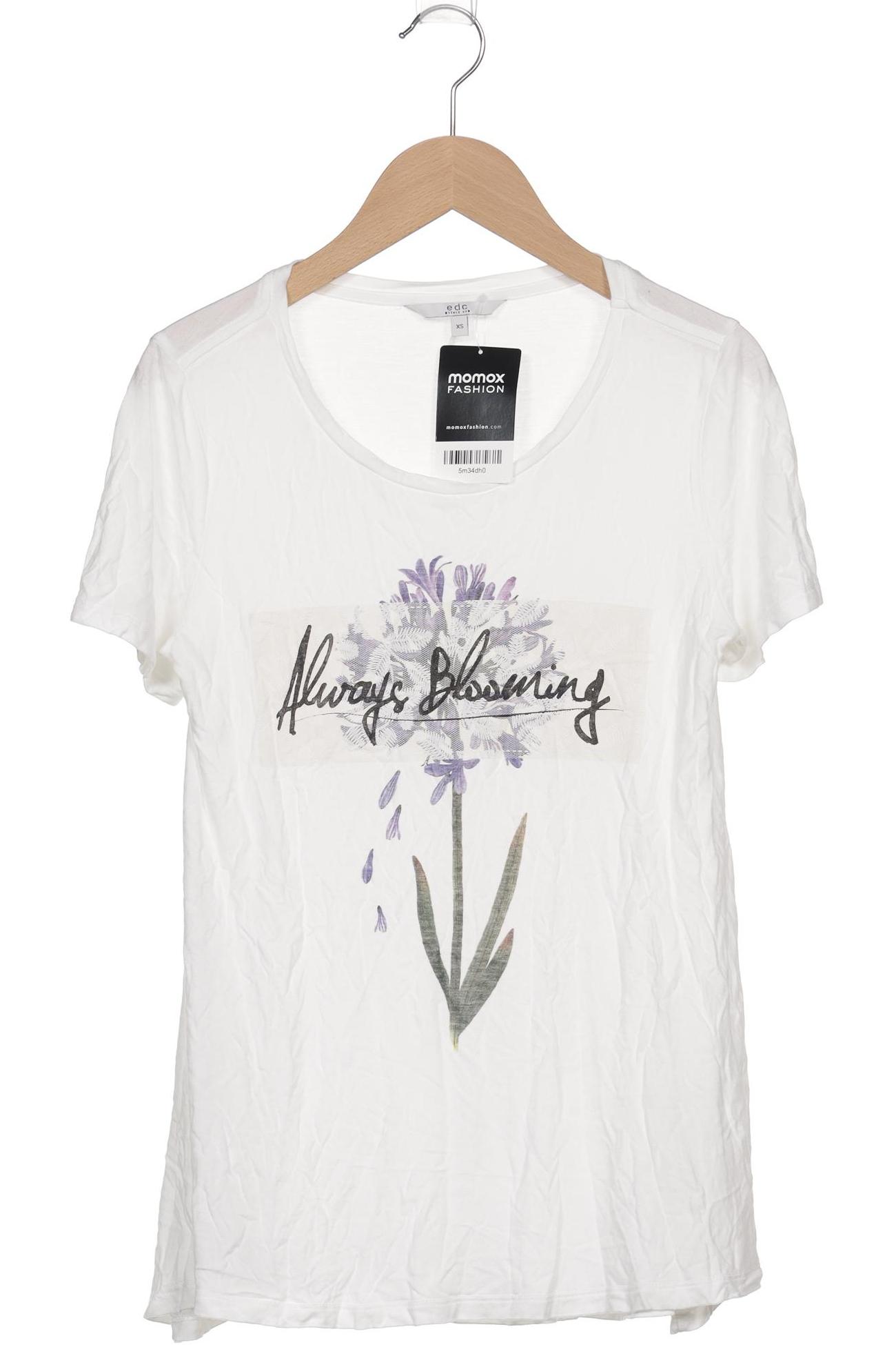

Esprit Damen T-Shirt, weiß, Gr. 34