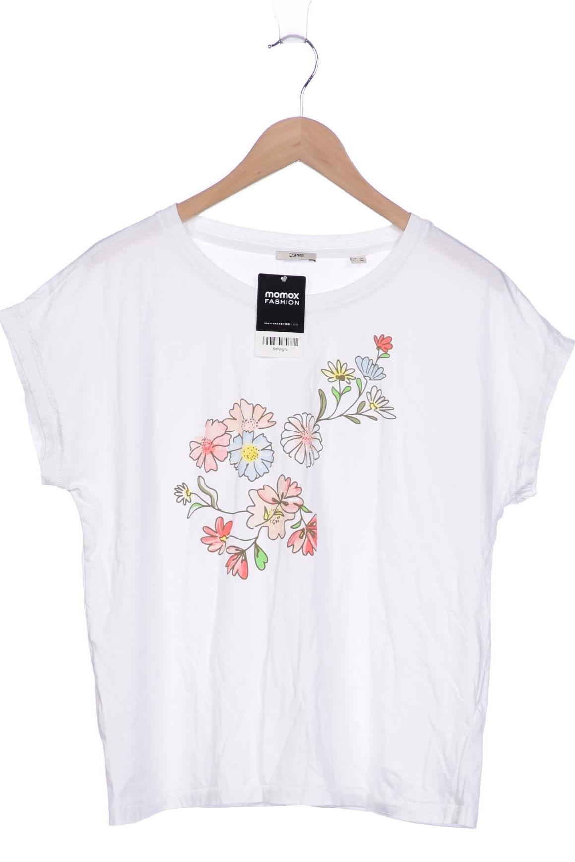 

Esprit Damen T-Shirt, weiß, Gr. 46