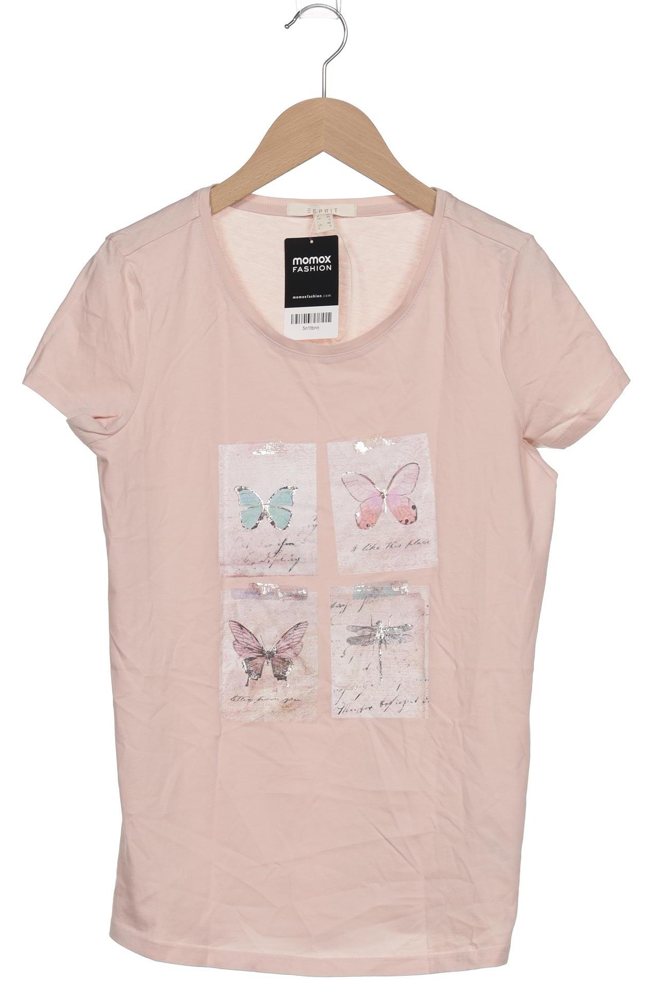 

Esprit Damen T-Shirt, pink, Gr. 34