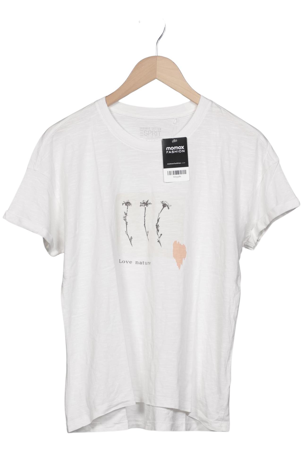 

Esprit Damen T-Shirt, weiß, Gr. 36