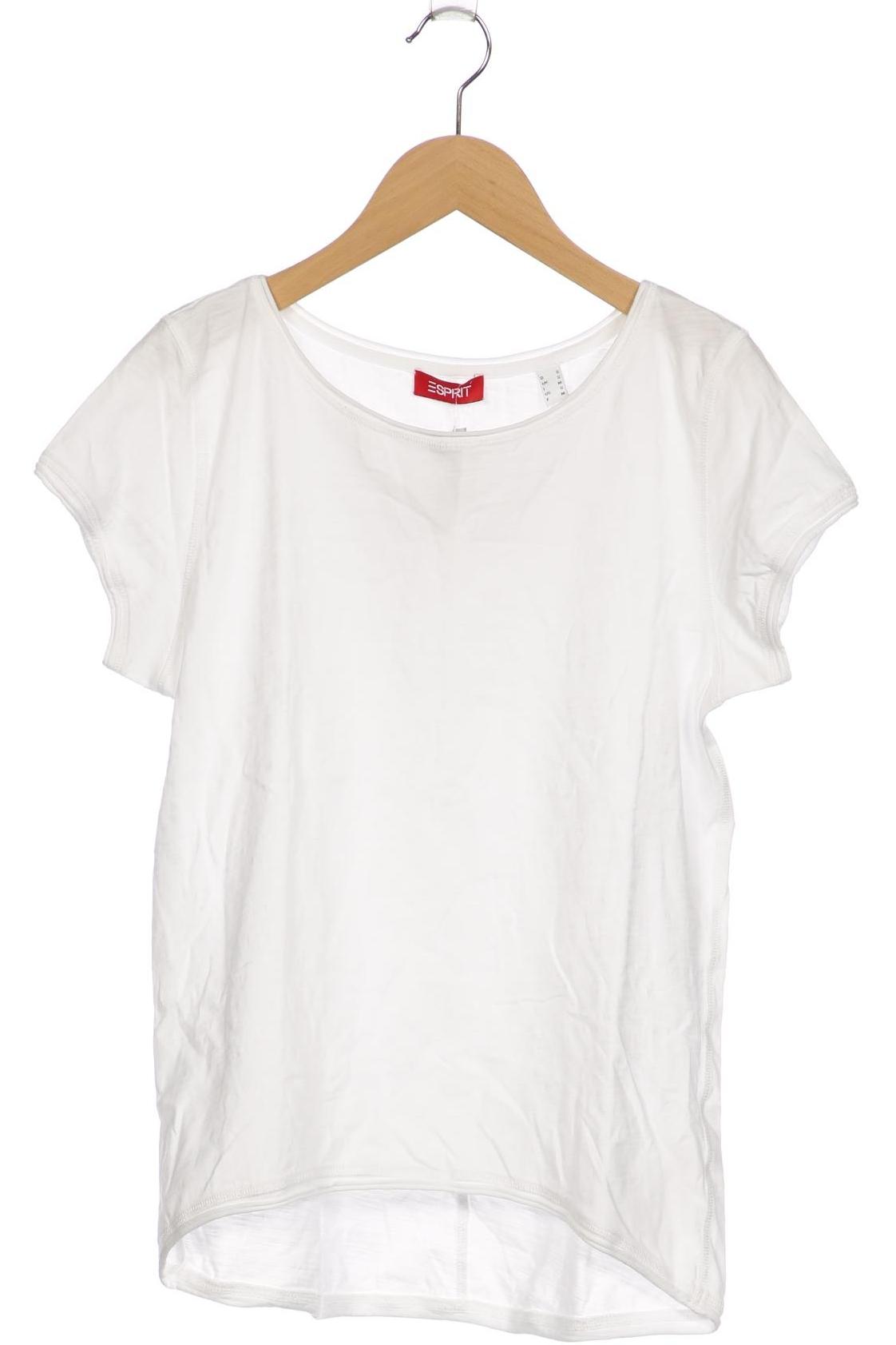 

Esprit Damen T-Shirt, weiß, Gr. 36