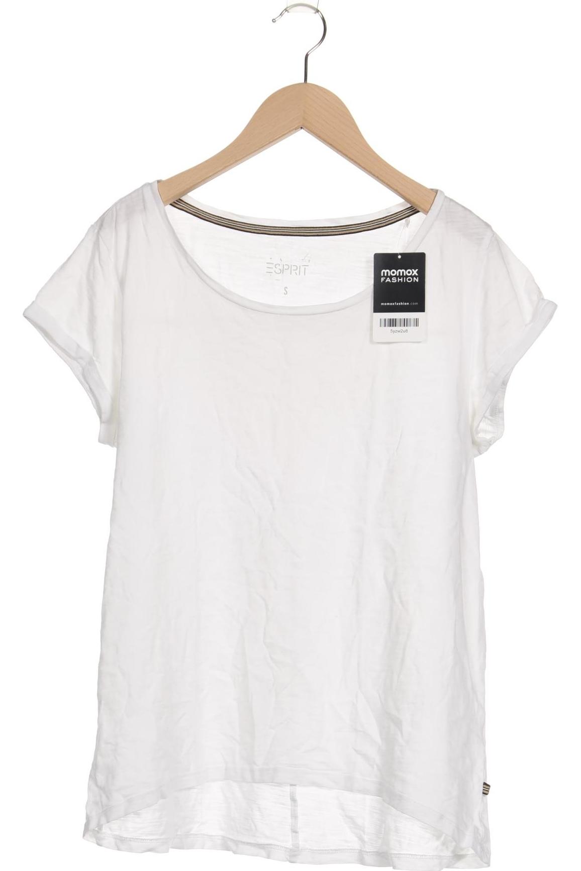 

Esprit Damen T-Shirt, weiß, Gr. 36