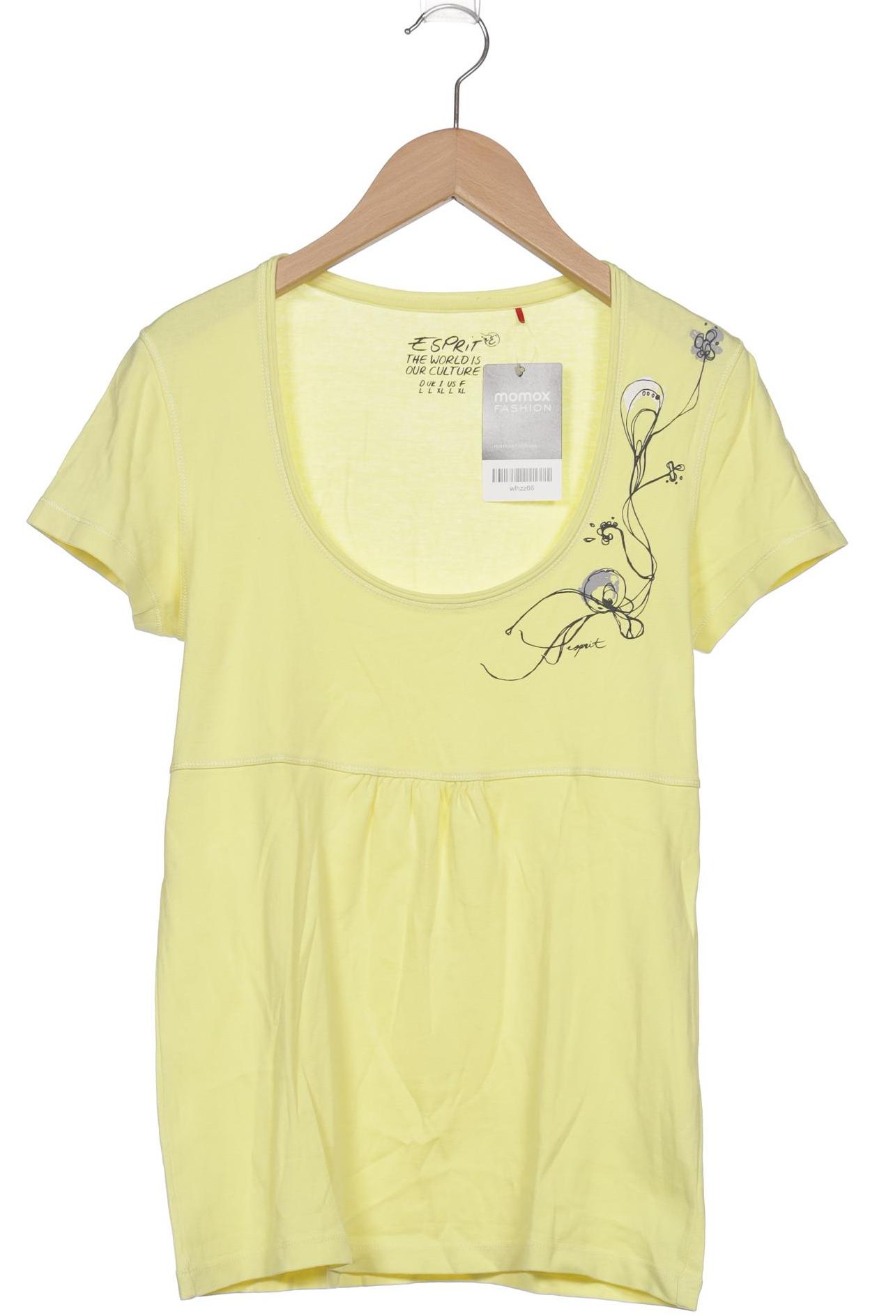 

Esprit Damen T-Shirt, gelb, Gr. 42