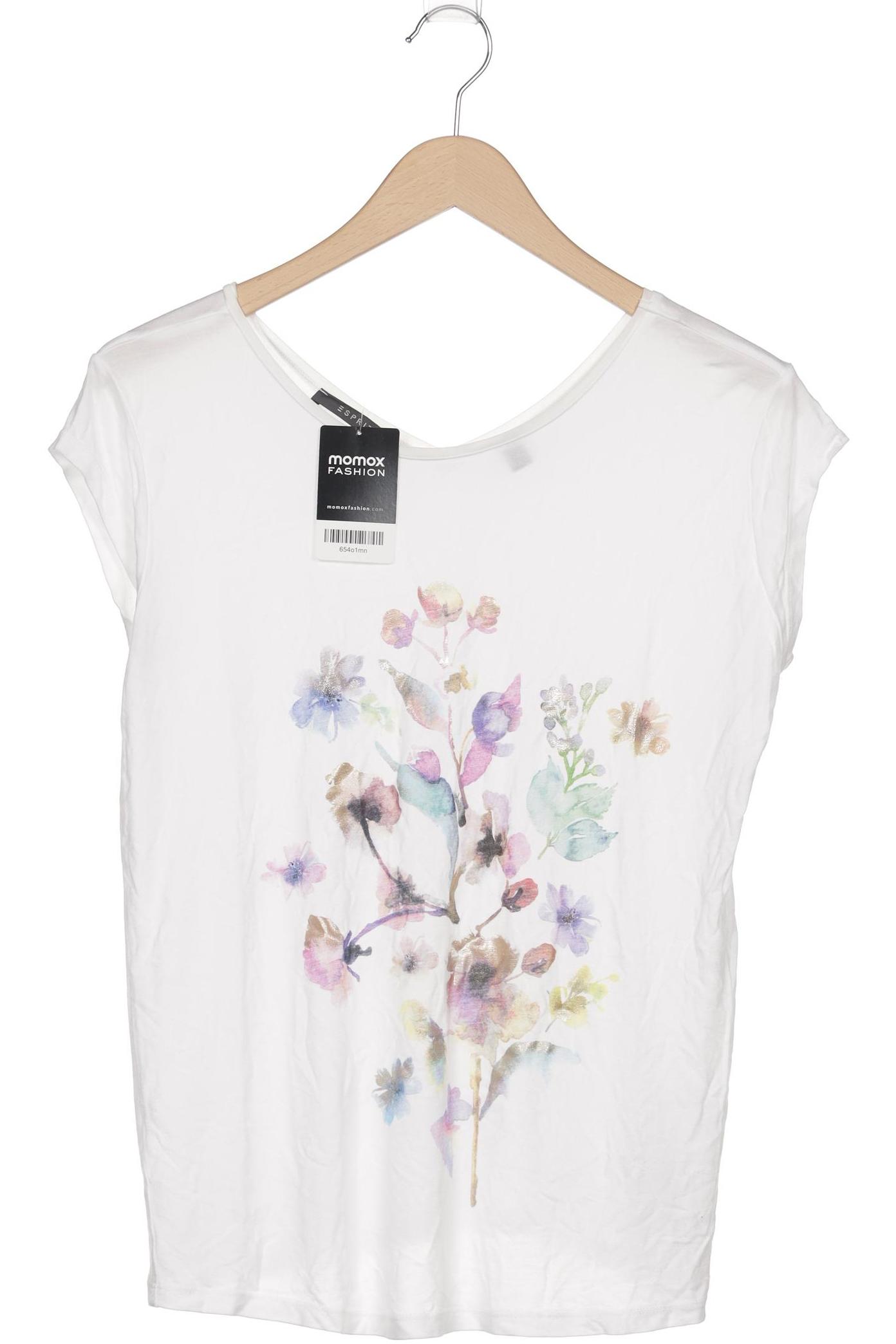 

Esprit Damen T-Shirt, weiß, Gr. 38