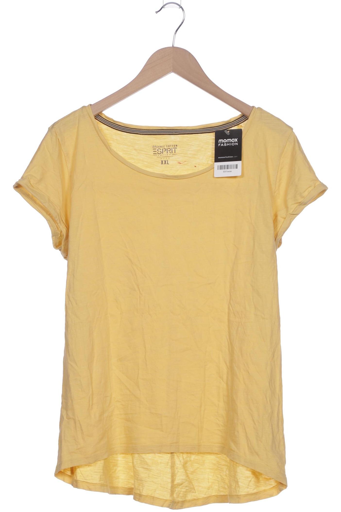 

Esprit Damen T-Shirt, gelb, Gr. 46