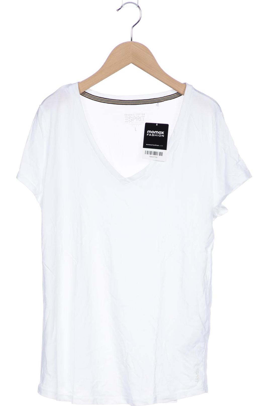 

Esprit Damen T-Shirt, weiß, Gr. 42