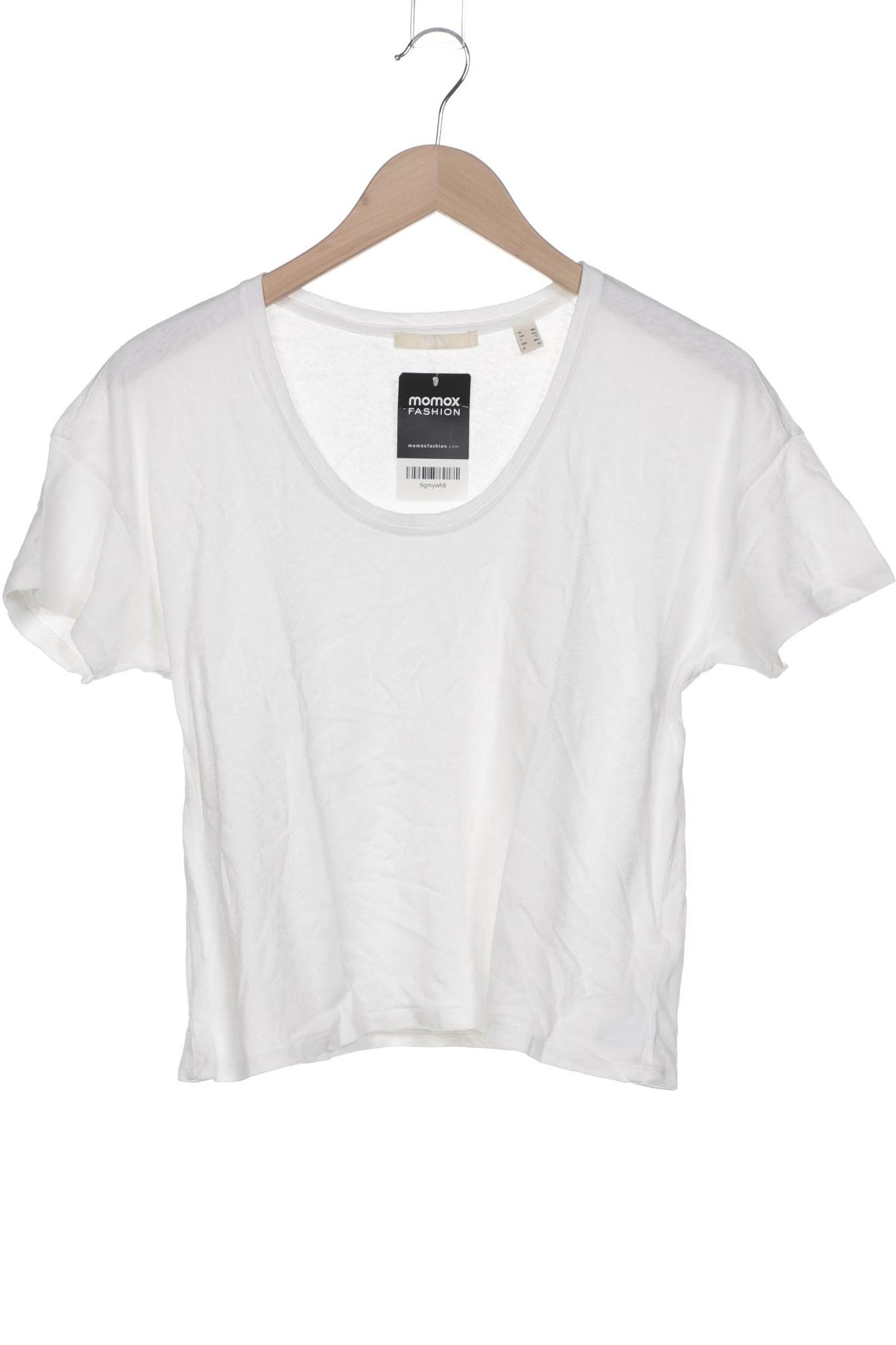 

Esprit Damen T-Shirt, weiß, Gr. 34
