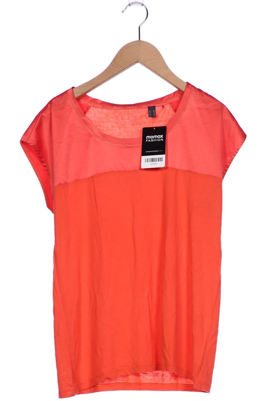 

Esprit Damen T-Shirt, orange, Gr. 34