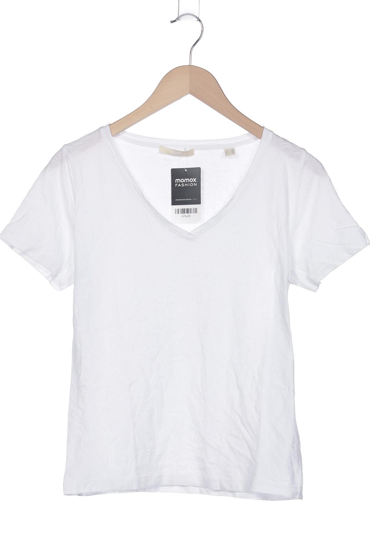 

Esprit Damen T-Shirt, weiß, Gr. 34