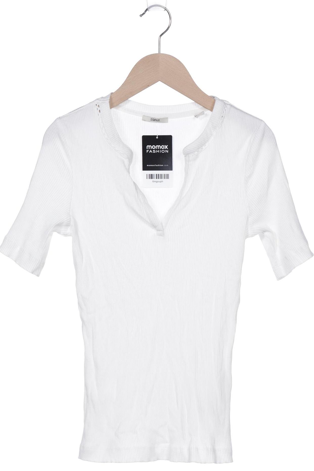 

Esprit Damen T-Shirt, weiß, Gr. 36