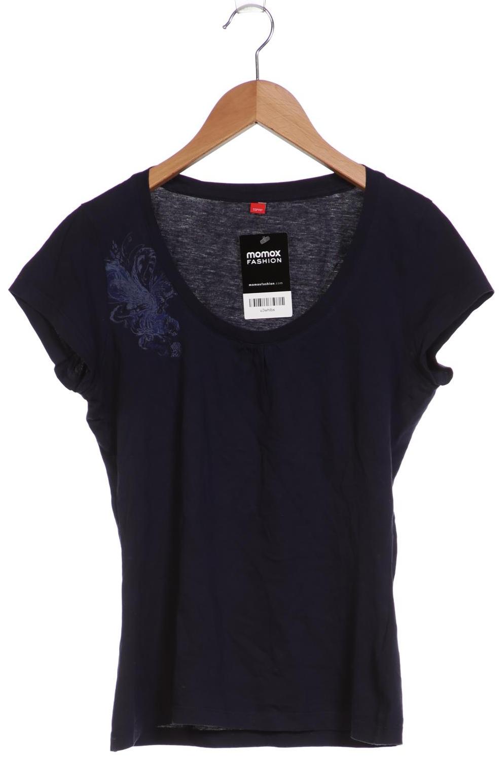 

Esprit Damen T-Shirt, marineblau, Gr. 36