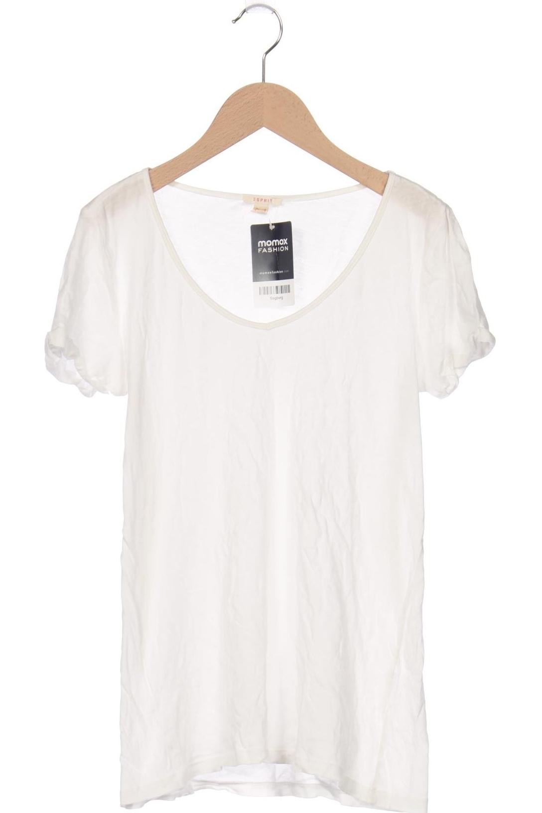 

Esprit Damen T-Shirt, weiß, Gr. 36