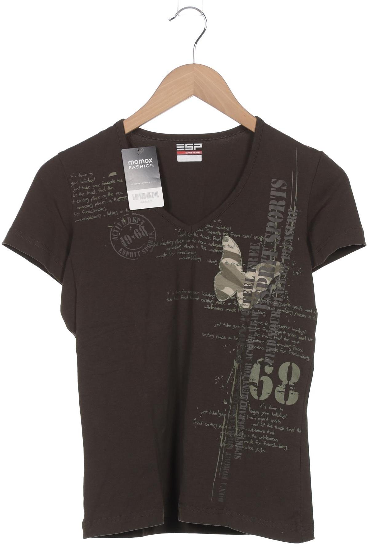 

Esprit Damen T-Shirt, grün, Gr. 36