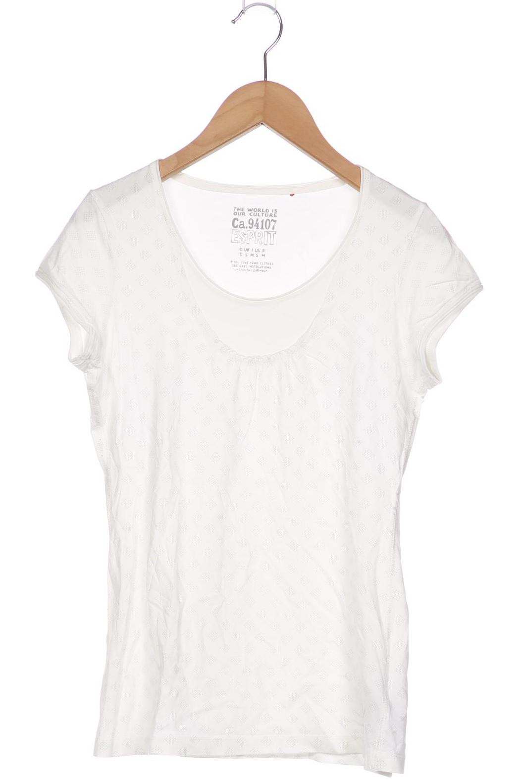 

Esprit Damen T-Shirt, weiß, Gr. 36
