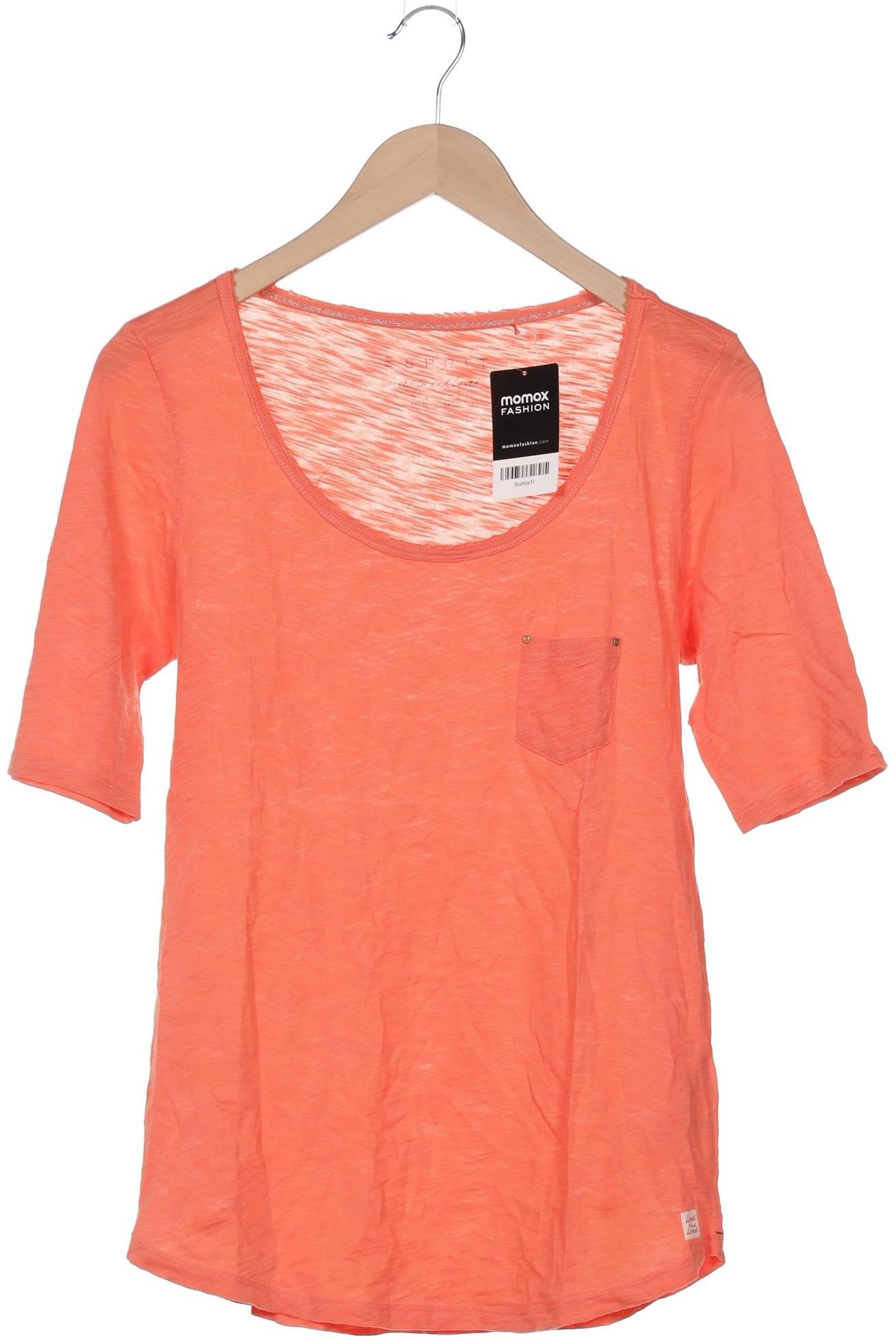 

Esprit Damen T-Shirt, orange, Gr. 38