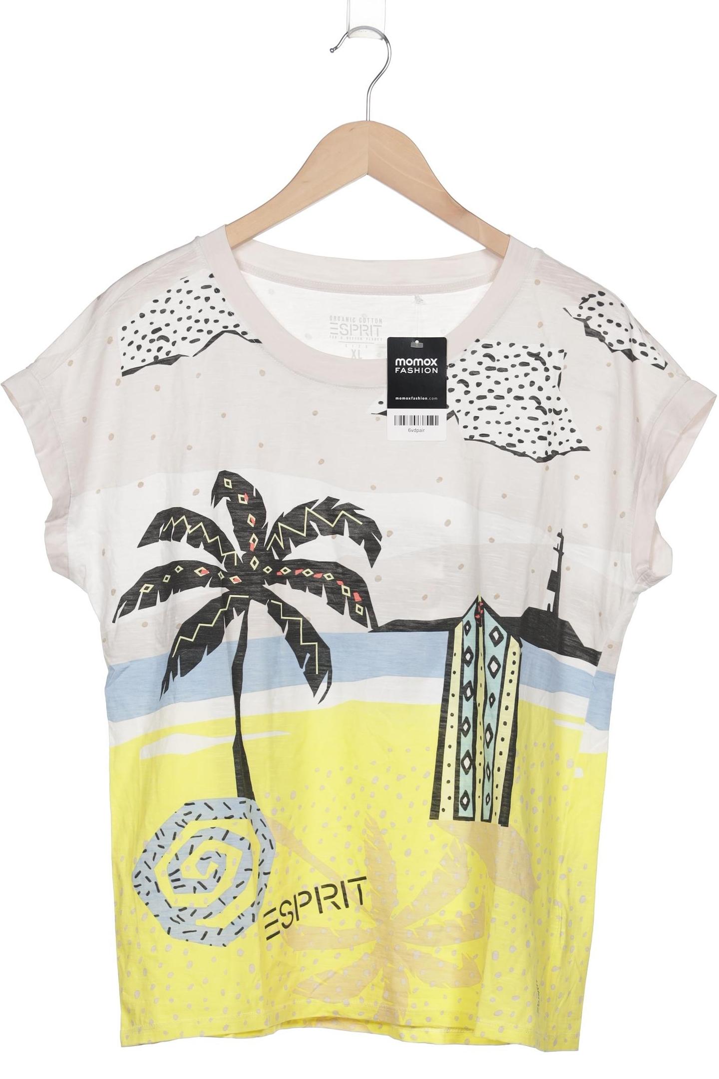 

Esprit Damen T-Shirt, gelb, Gr. 44