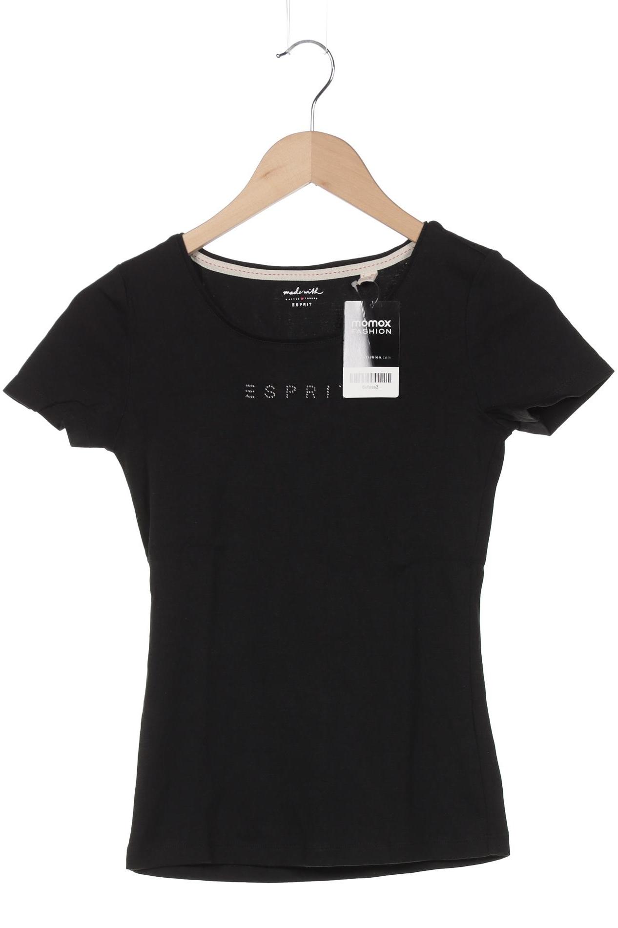 

Esprit Damen T-Shirt, schwarz, Gr. 34