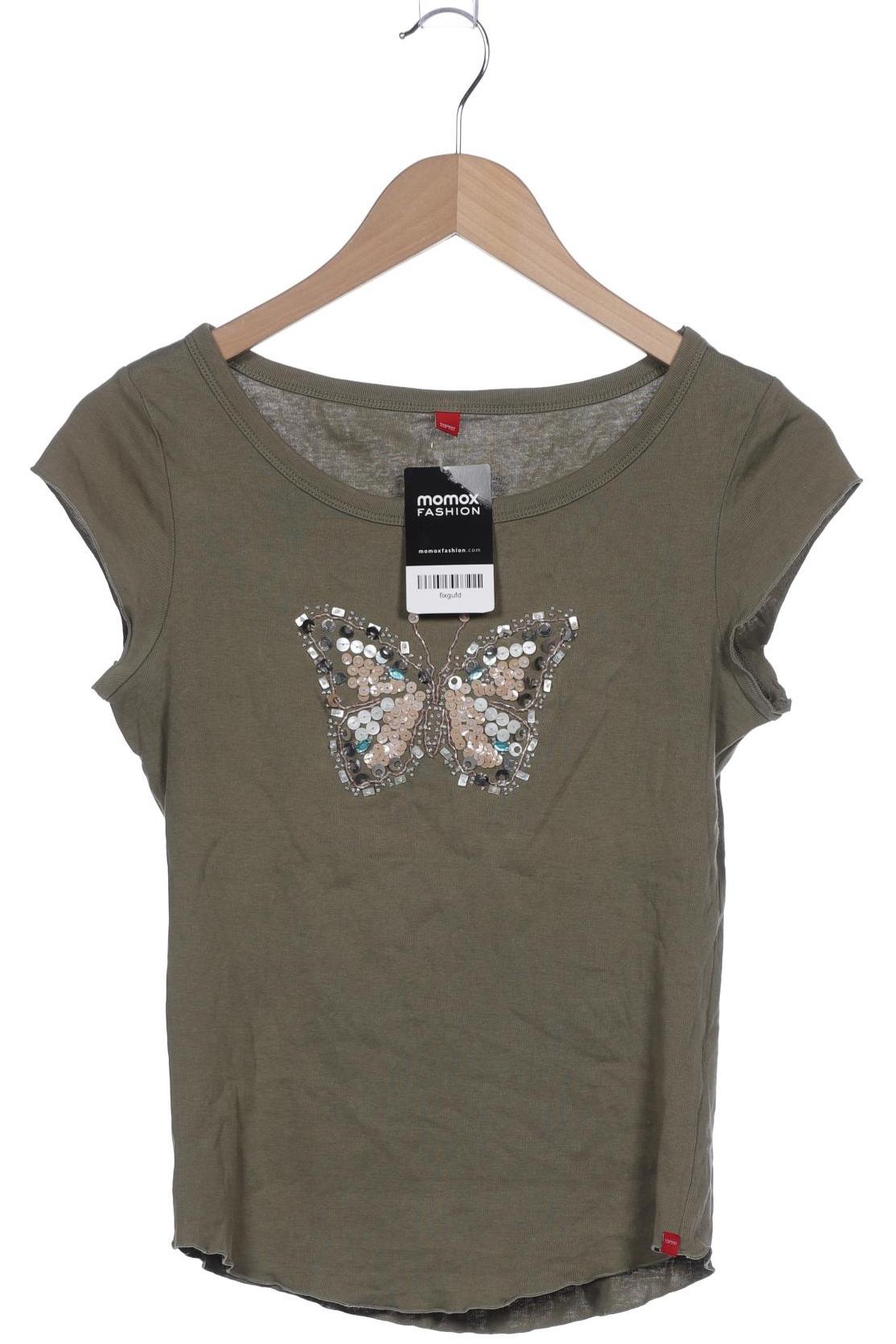 

Esprit Damen T-Shirt, grün, Gr. 36