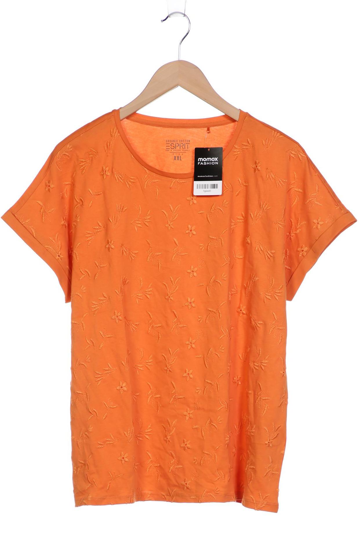

Esprit Damen T-Shirt, orange, Gr. 46