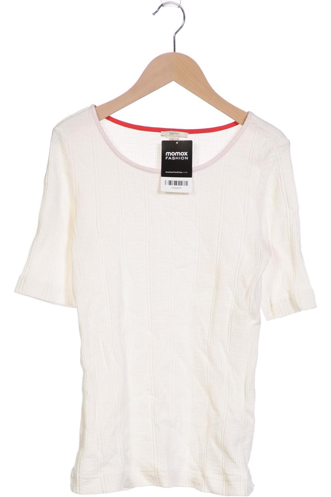 

Esprit Damen T-Shirt, weiß, Gr. 38