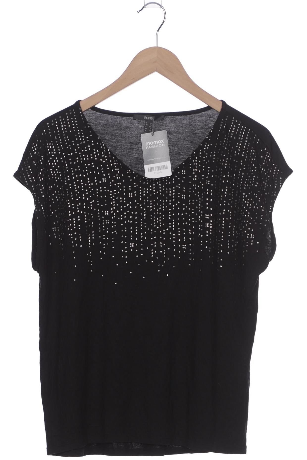 

Esprit Damen T-Shirt, schwarz, Gr. 44
