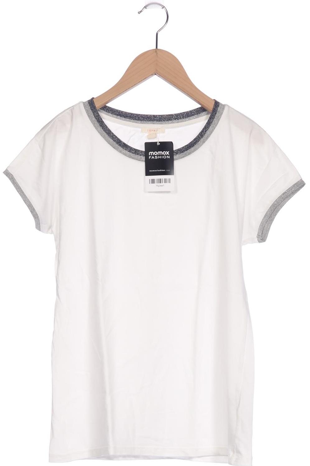 

Esprit Damen T-Shirt, weiß, Gr. 34