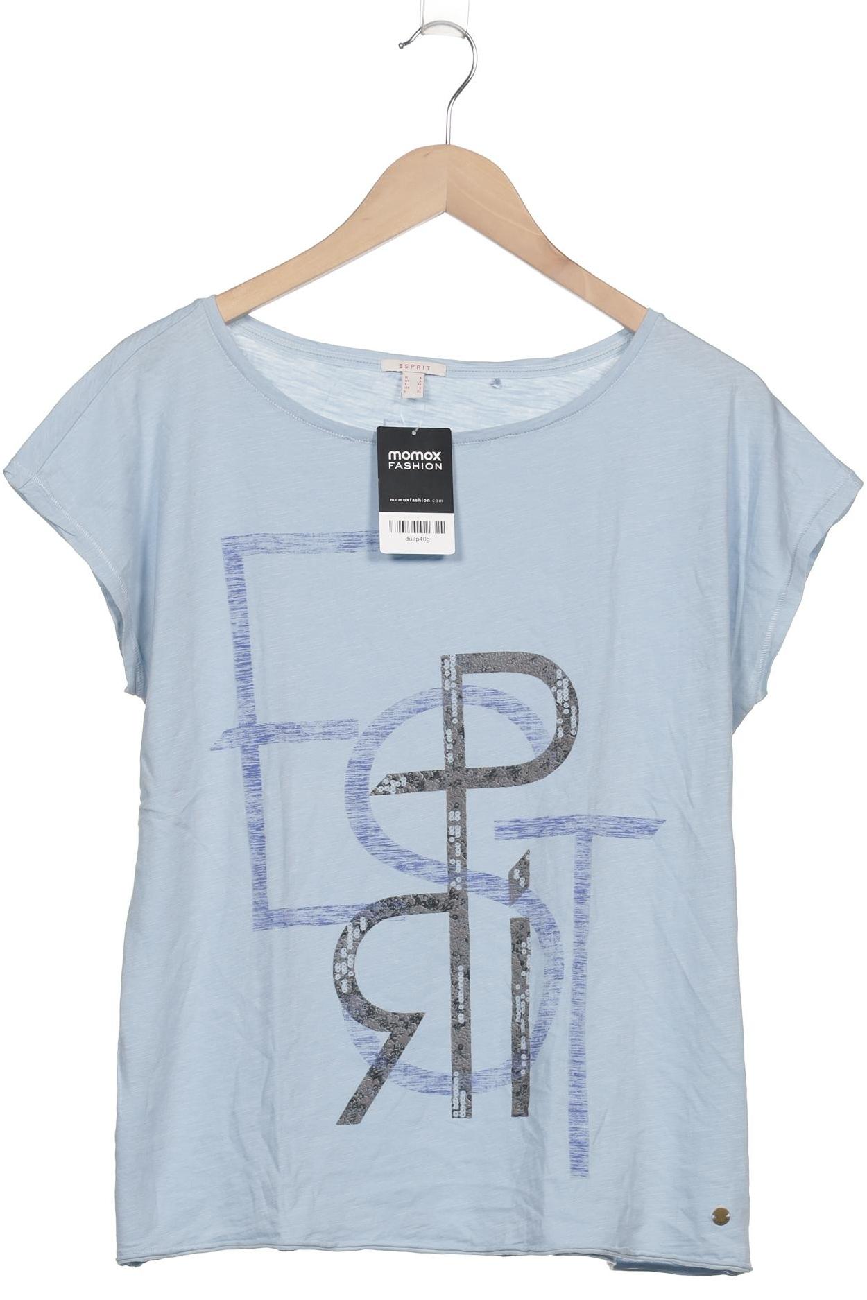 

Esprit Damen T-Shirt, hellblau, Gr. 42