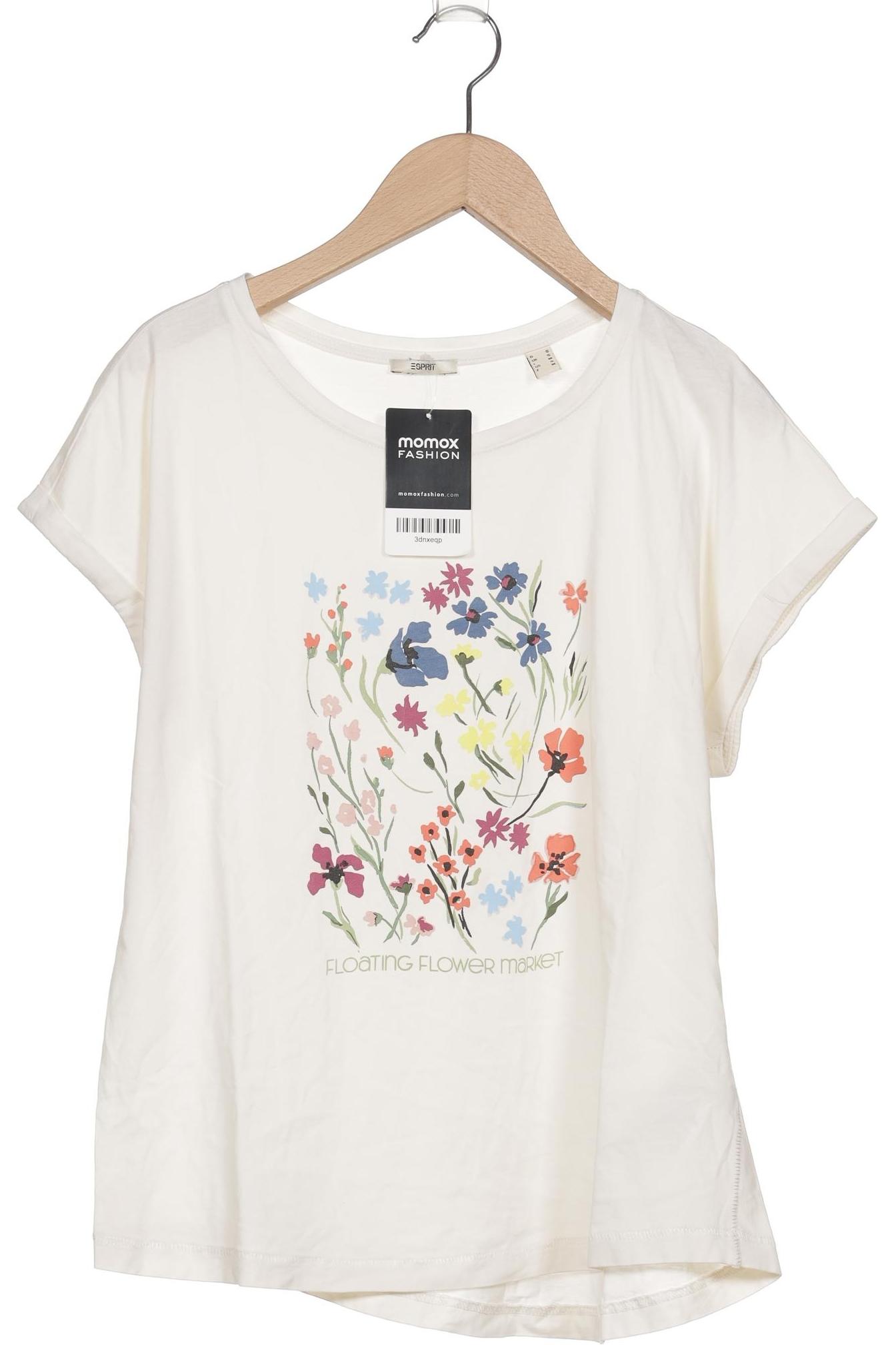 

Esprit Damen T-Shirt, weiß, Gr. 36