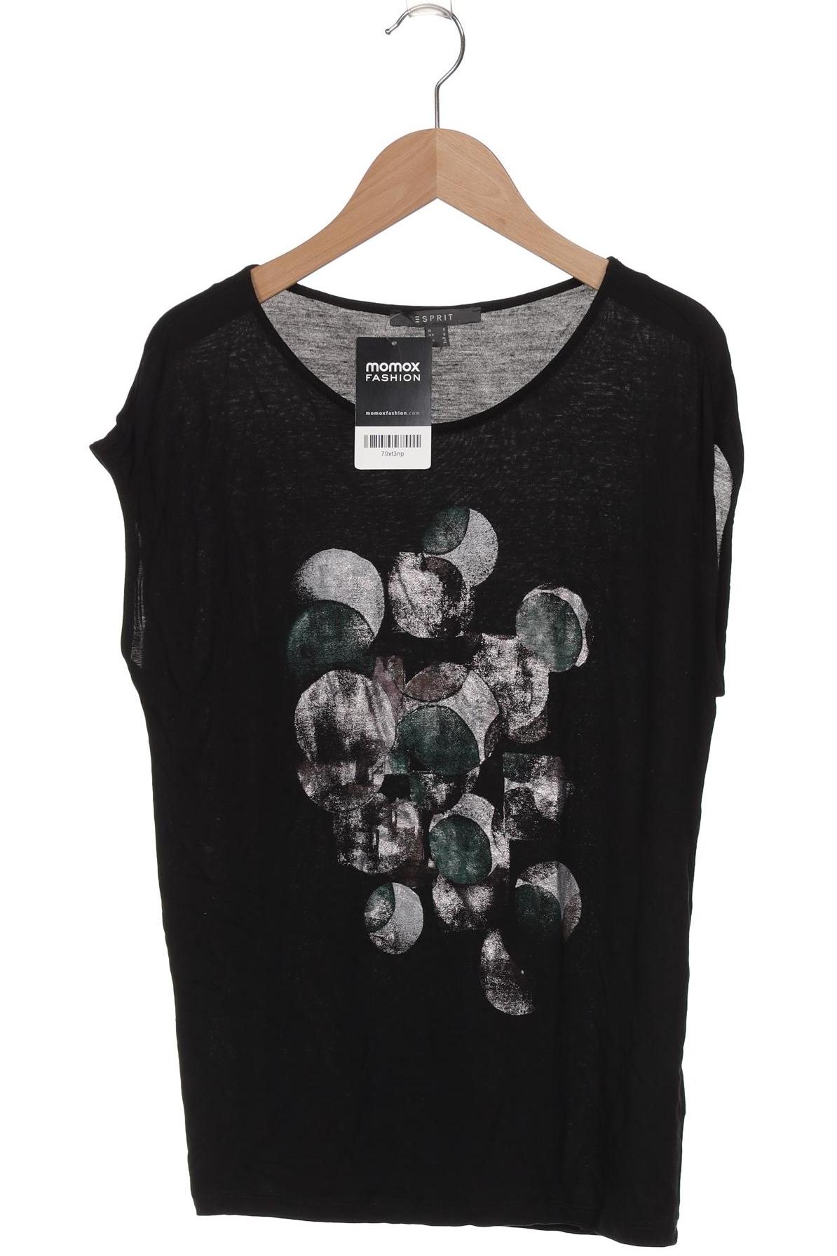 

Esprit Damen T-Shirt, schwarz, Gr. 36