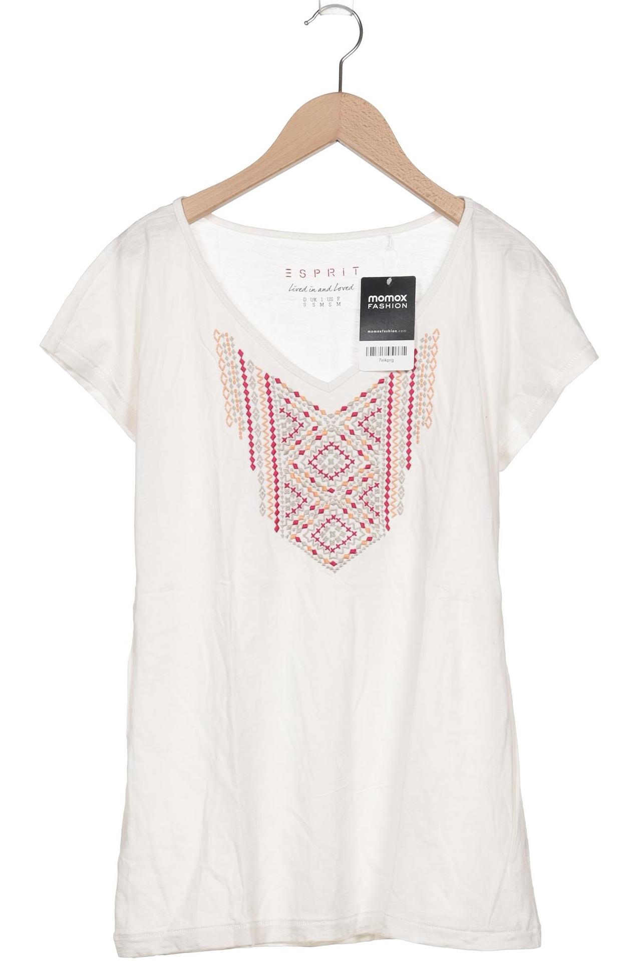 

Esprit Damen T-Shirt, cremeweiß, Gr. 36