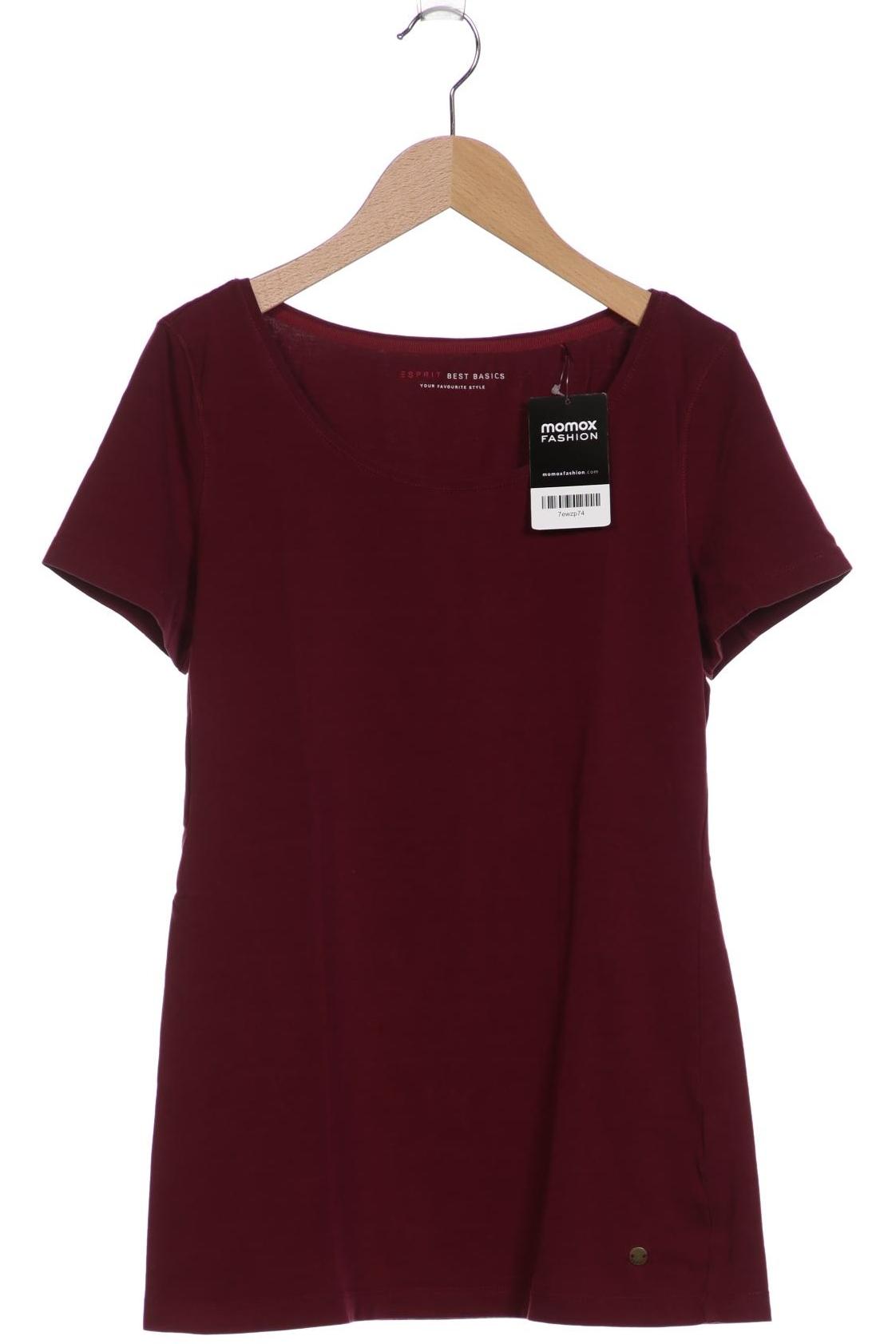 

Esprit Damen T-Shirt, bordeaux, Gr. 38