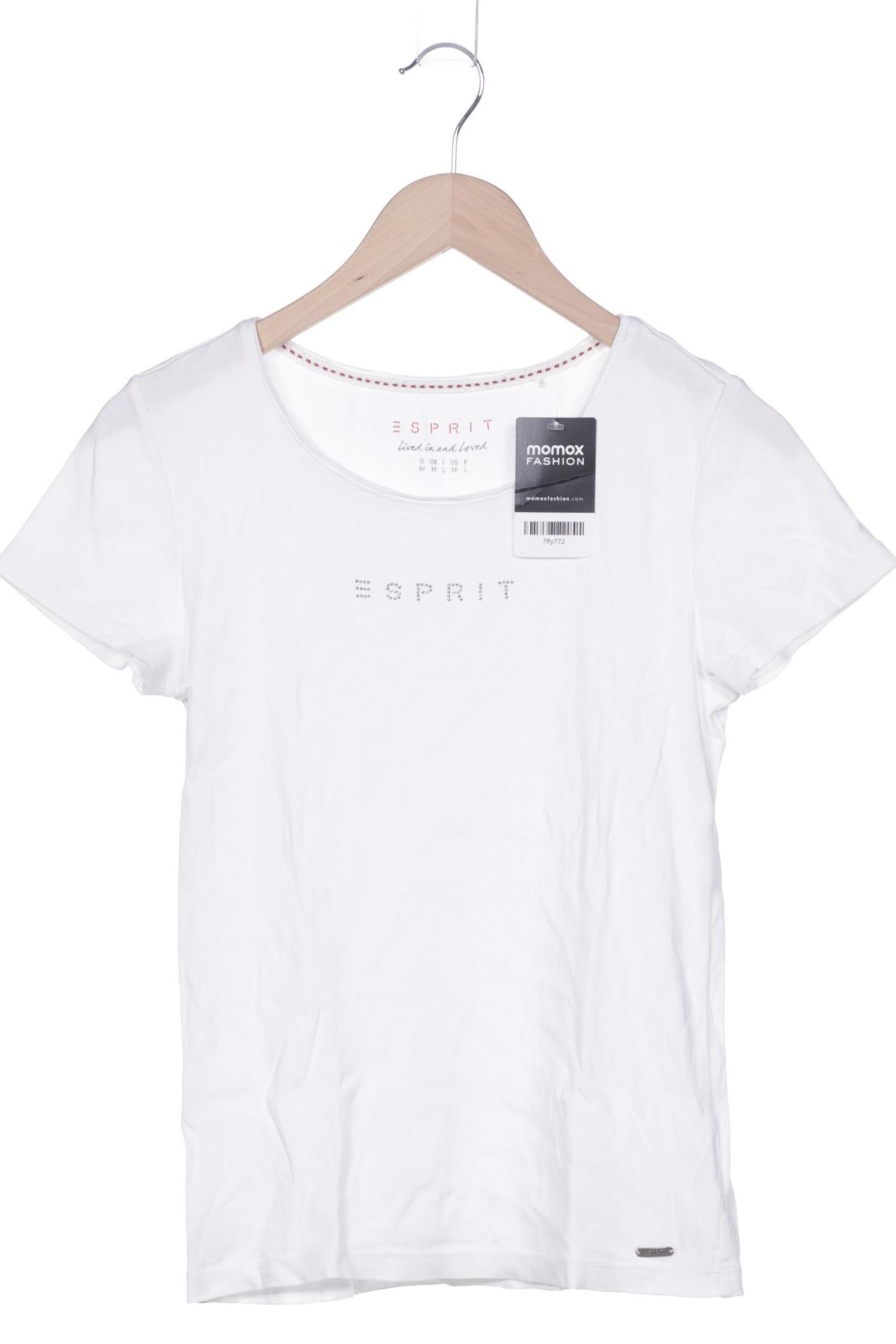 

Esprit Damen T-Shirt, weiß, Gr. 38