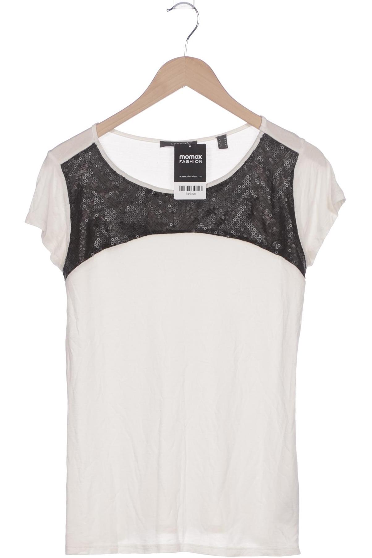 

Esprit Damen T-Shirt, cremeweiß, Gr. 38